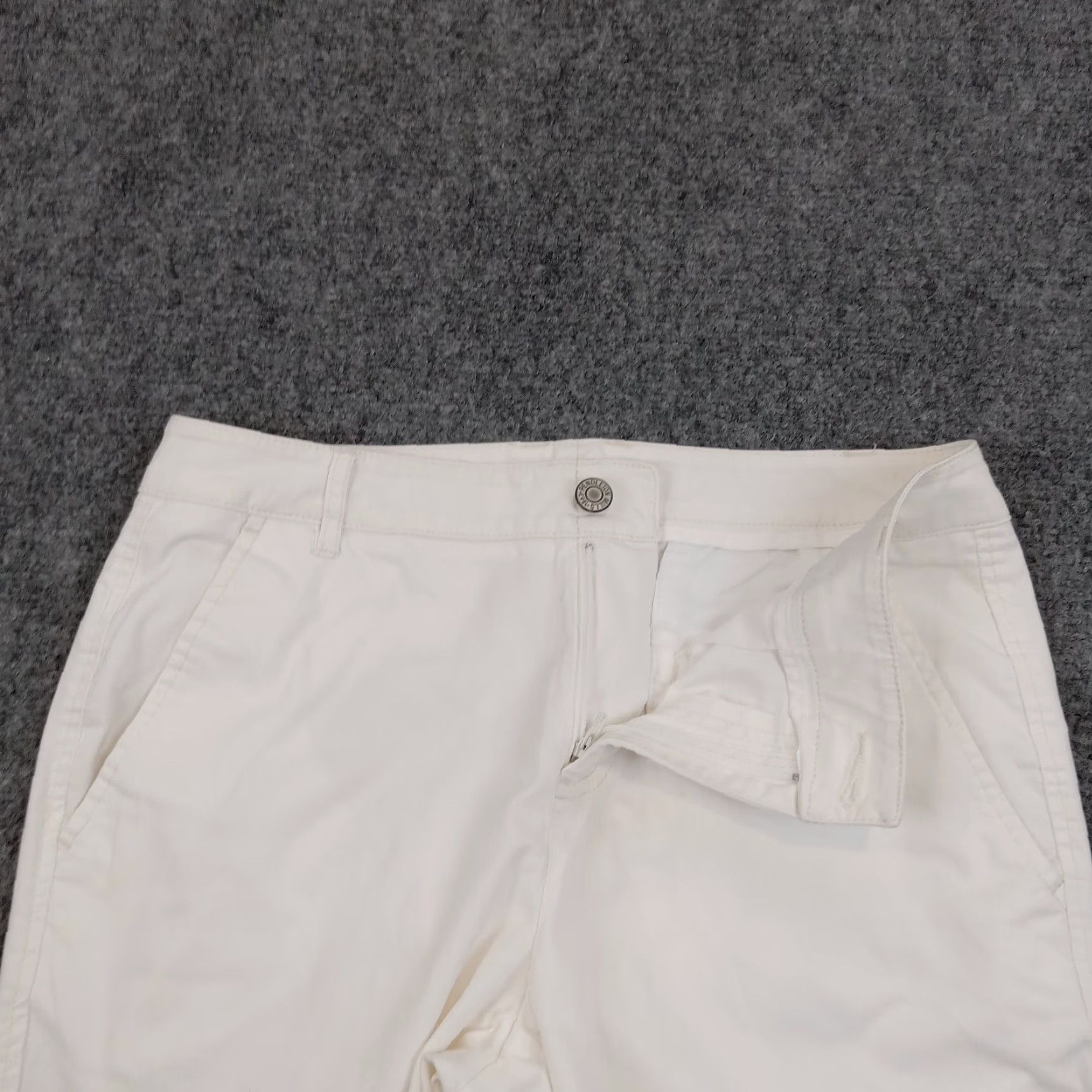 Pendleton Pendleton Women's White Straight Leg Stretch Pants Size 6 Size 28" / US 6 / IT 42 - 7 Thumbnail