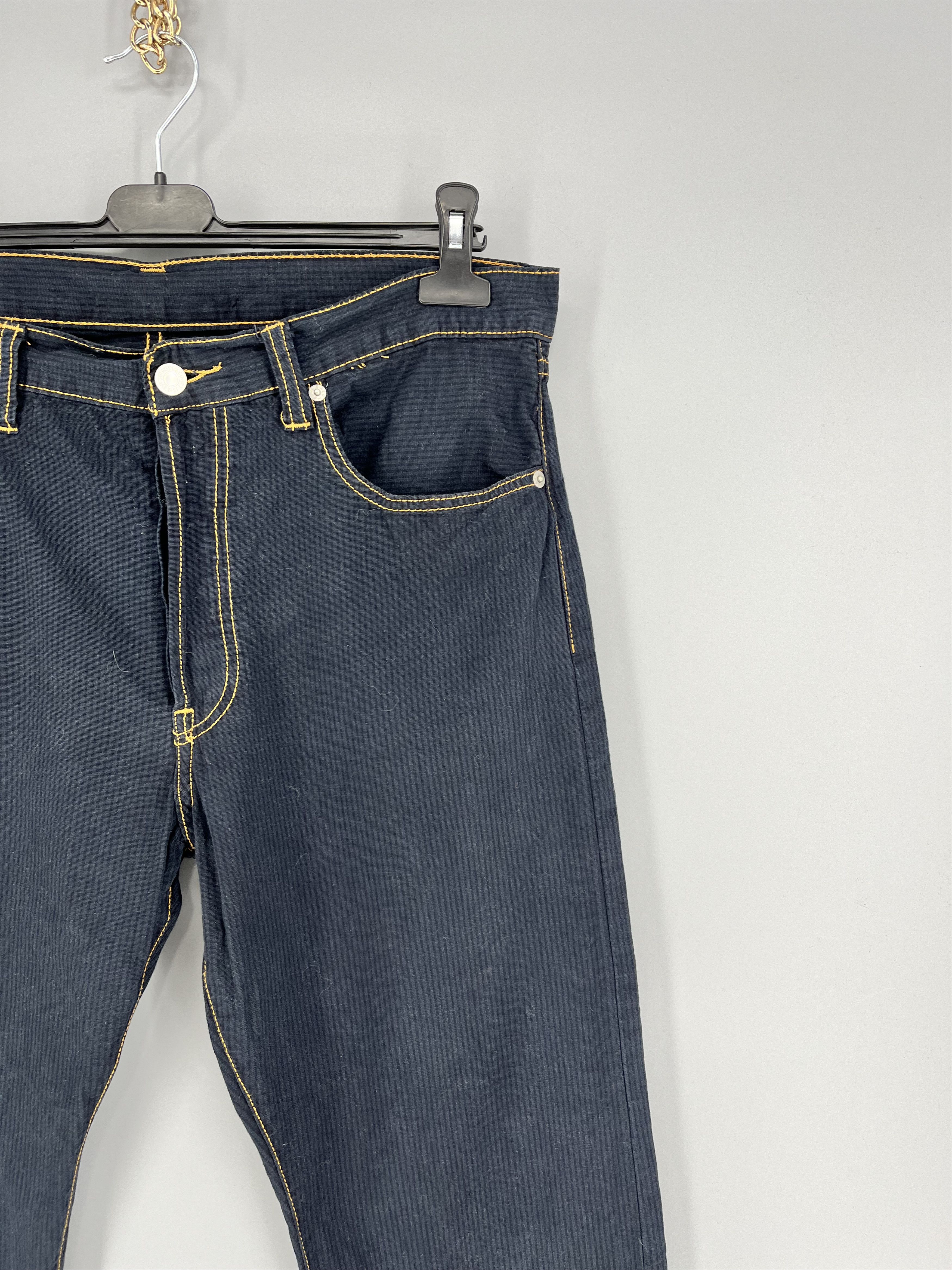 Levi's Levi's 501 Vintage Denim Navy Jeans W34L30 Made In China Size US 34 / EU 50 - 6 Thumbnail