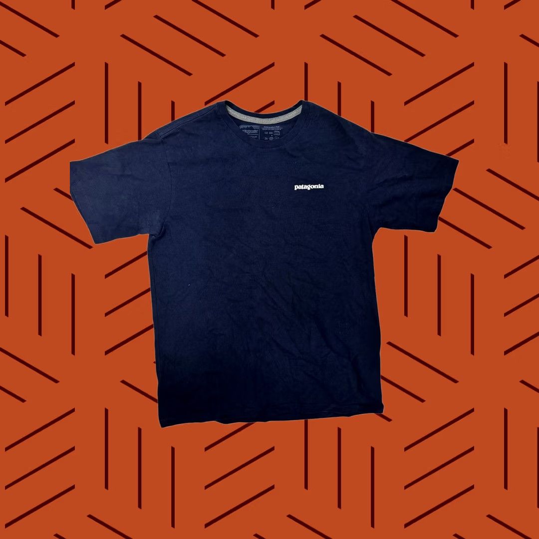 Patagonia Patagonia Men's S Responsibili-Tee T-Shirt Navy Blue Graphic Print Size US S / EU 44-46 / 1 - 1 Thumbnail