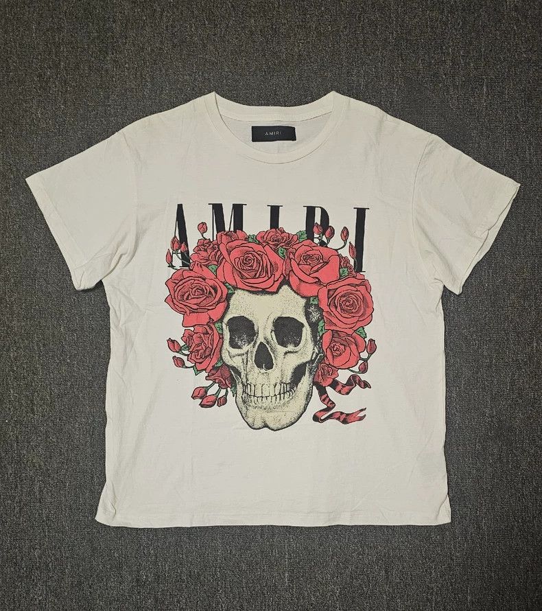 Amiri Skull Rose T-shirt
