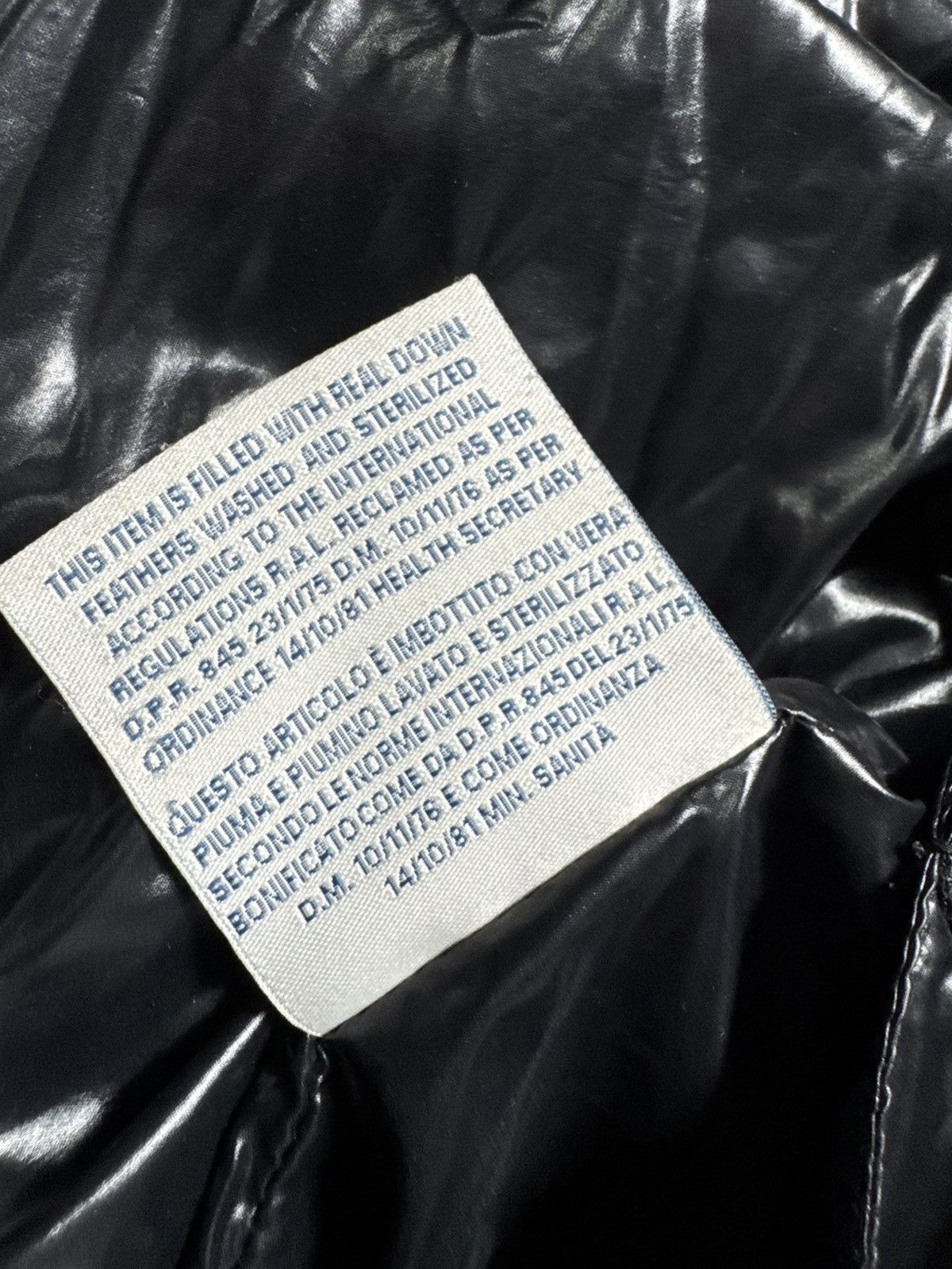 Moncler Moncler Maya Luxury Black Down Puffer Jacket Size 7 Vintage Size US XXL / EU 58 / 5 - 12 Thumbnail