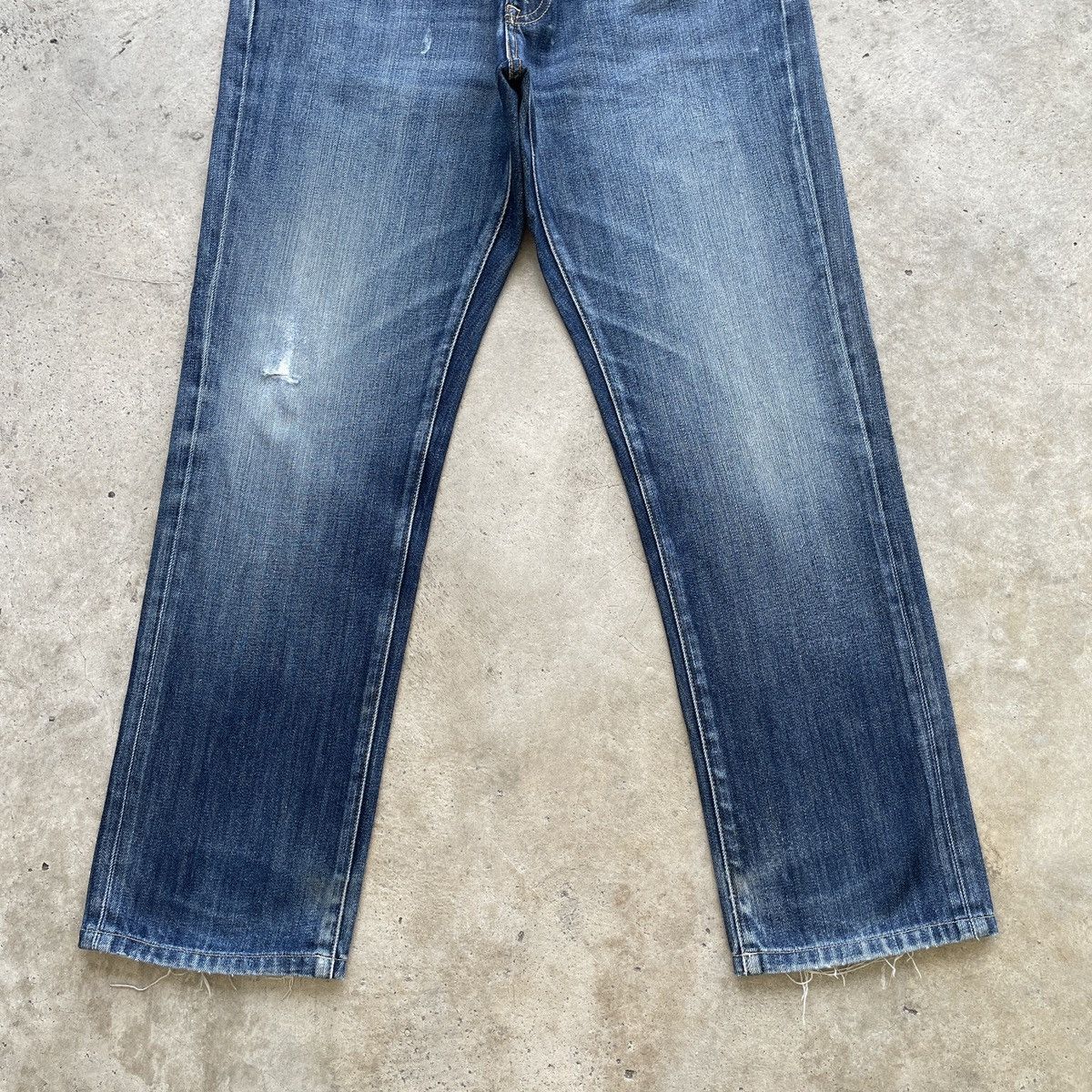 Japanese Brand W34💥 Vintage Japanese Brand Faded Jeans Denim Pants Size US 34 / EU 50 - 4 Thumbnail