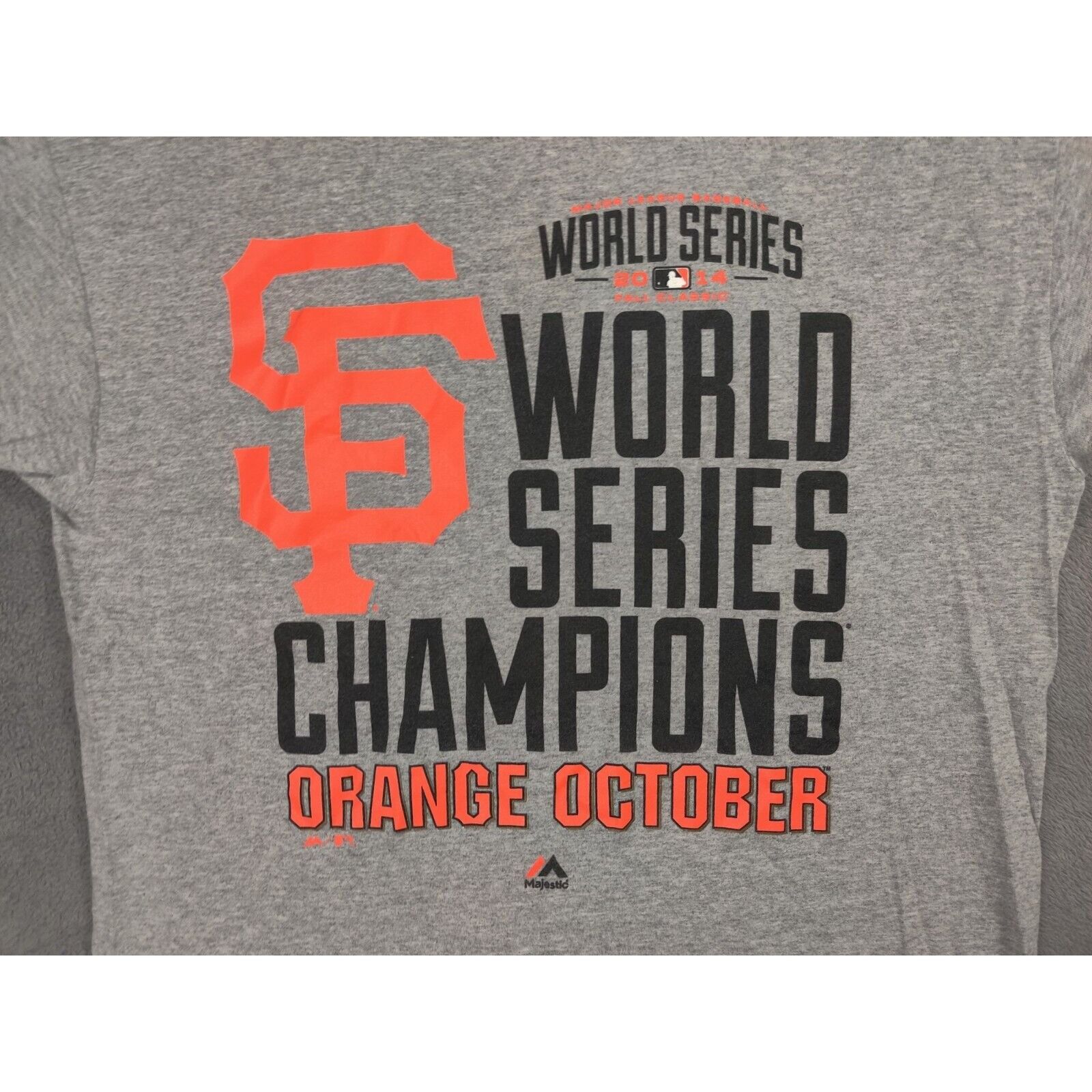 Majestic San Francisco Giants Shirt 2014 Orange October Champions Size US L / EU 52-54 / 3 - 2 Thumbnail