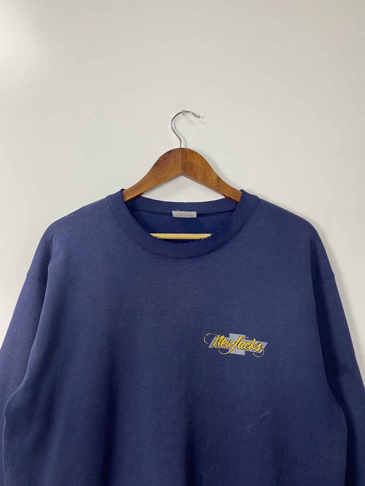 Vintage Vintage 90s Newfucks Sweatshirt Size US L / EU 52-54 / 3 - 7 Thumbnail