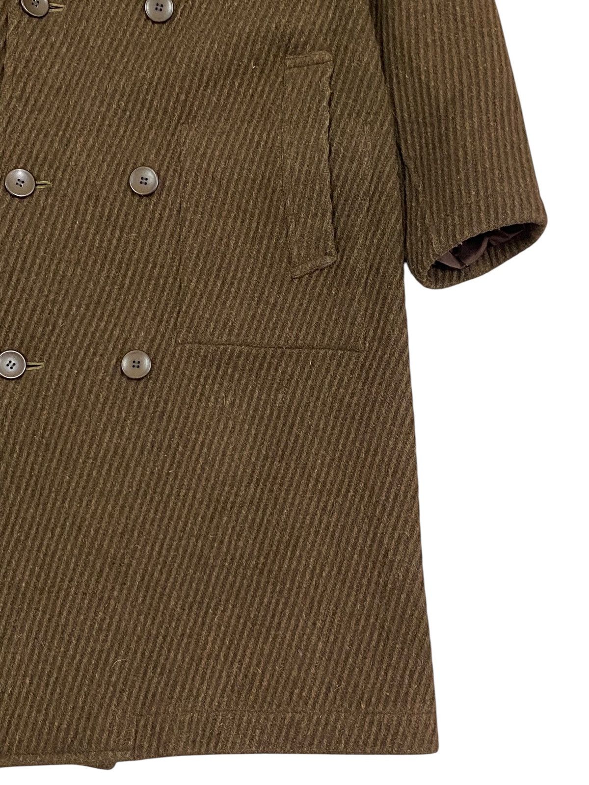 Yohji Yamamoto 🔥Rare Piece🔥Y’s by Yohji Yamamoto Wool Double-Breasted Coat Size US L / EU 52-54 / 3 - 8 Thumbnail