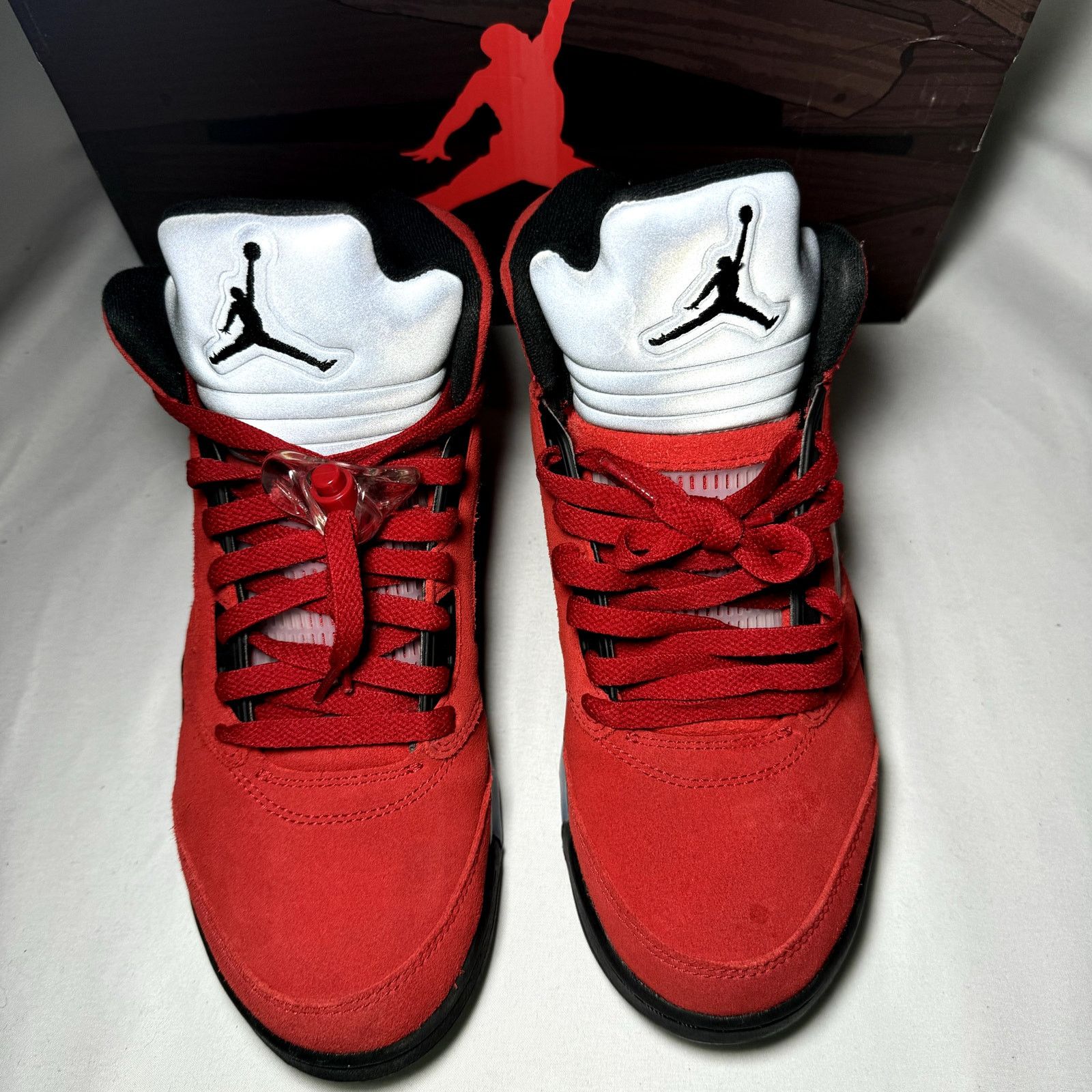 Jordan Brand × Nike Size 8 - Air Jordan 5 Retro Raging Bull 2021 Men's Shoes Size US 8 / EU 41 - 4 Thumbnail