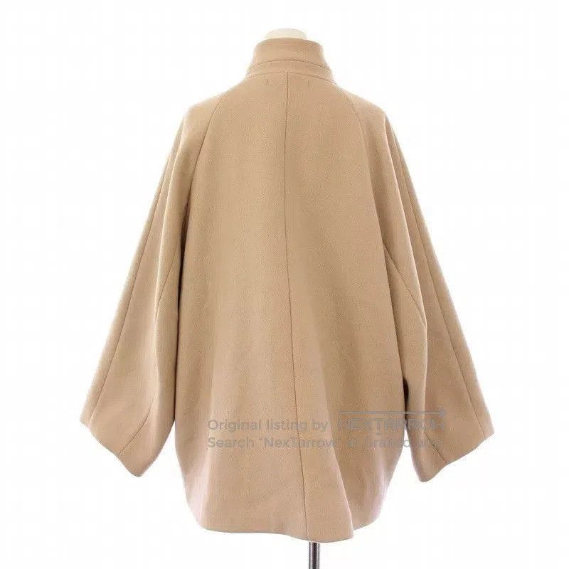 KIJIMA TAKAYUKI Suzuki Takayuki Beige Wool Blend Coat. Size M / US 6-8 / IT 42-44 - 2 Thumbnail