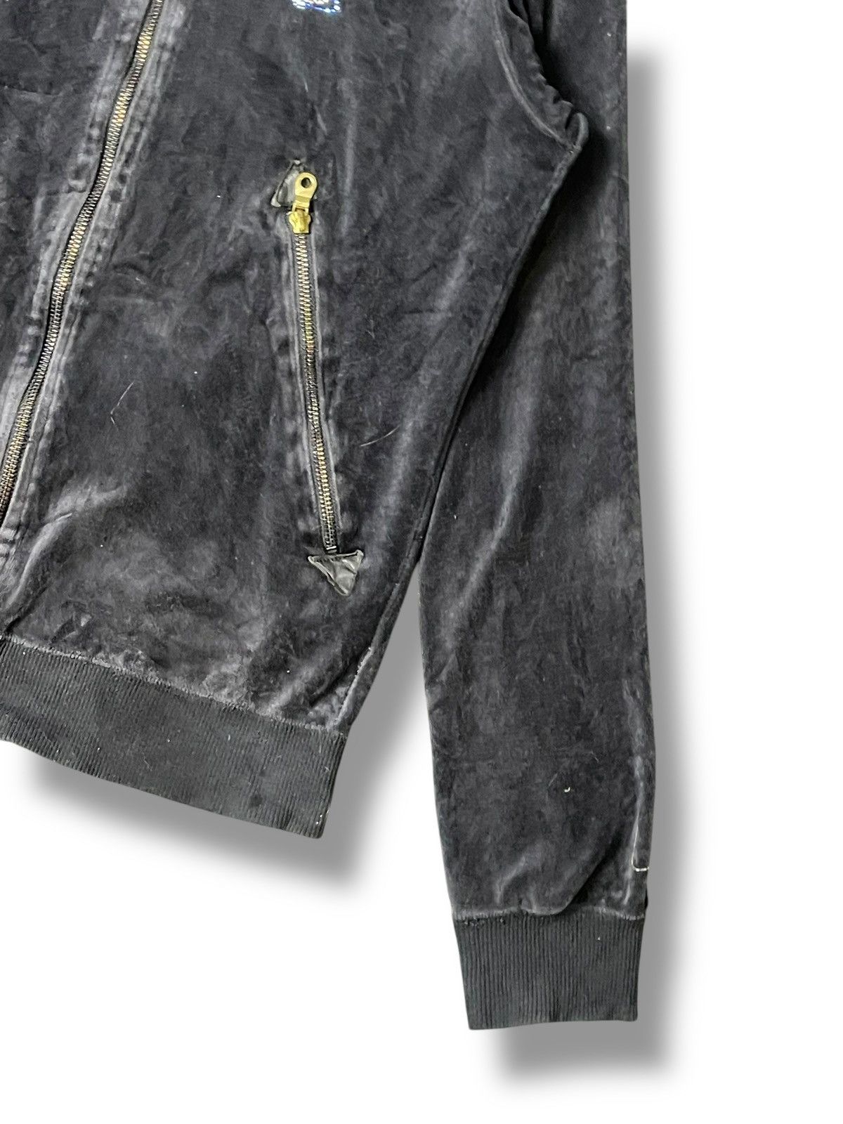 Japanese Brand Japanese Brand Velvet Zipper Hoodies (63) Size US XXS / EU 40 - 4 Thumbnail