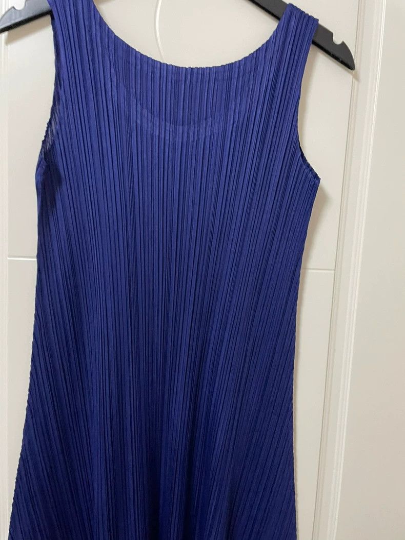 Issey Miyake Issey Miyake size:3 Blue pleated skirt Size XS / US 0-2 / IT 36-38 - 3 Thumbnail