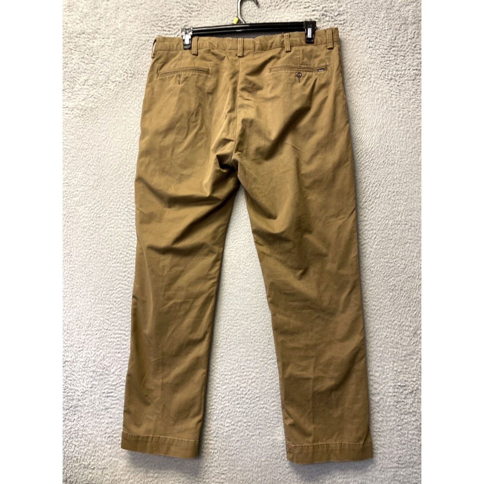 Polo Ralph Lauren Polo Ralph Lauren Chino Pants Men 38x32 Brown Classic Fit Cotton Twill /0740 Size US M / EU 48-50 / 2 - 6 Thumbnail