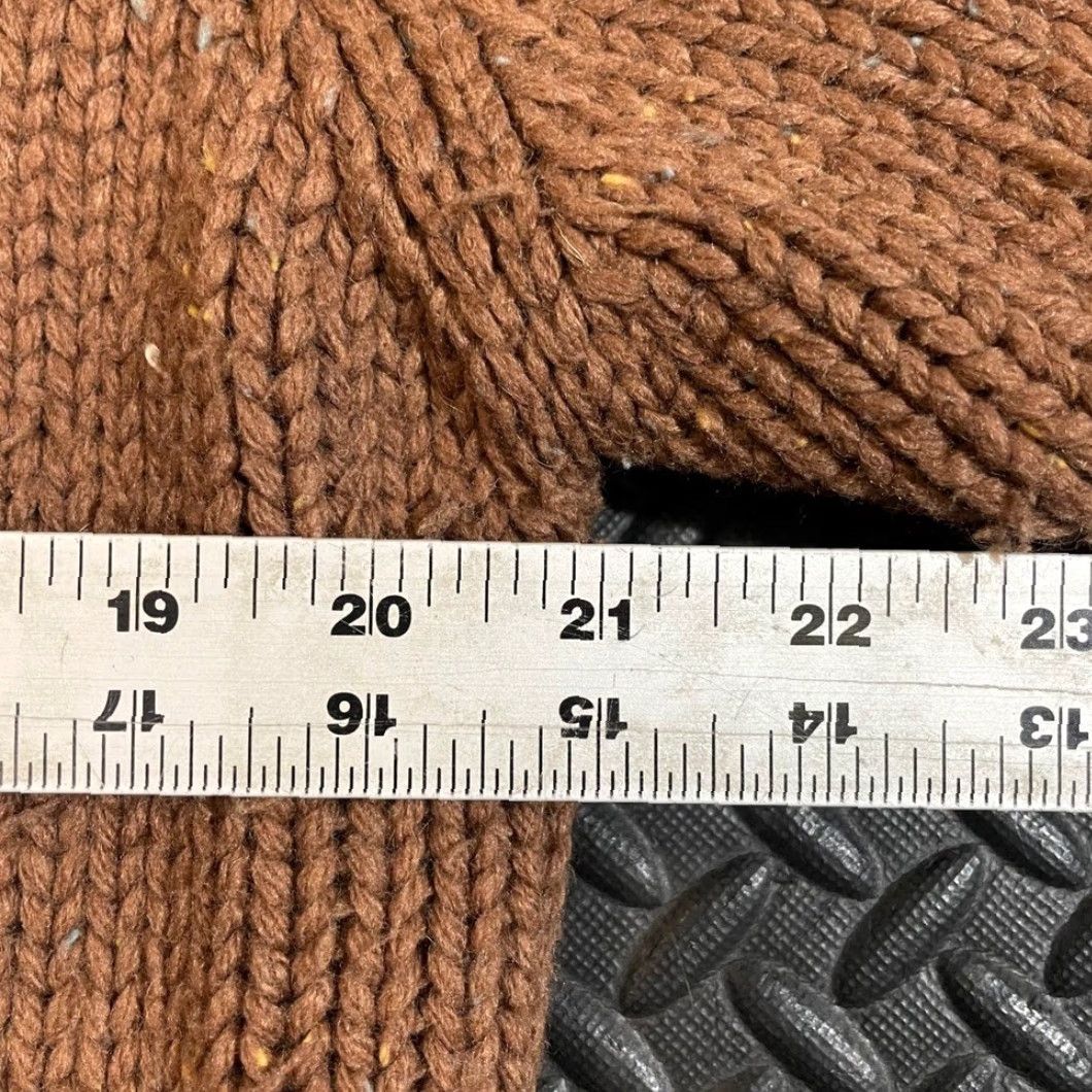 Vintage Woolrich Cardigan Wool Blend Full Zip Knit Sweater Brown Dark Clove Womens XL Size XL / US 12-14 / IT 48-50 - 7 Thumbnail