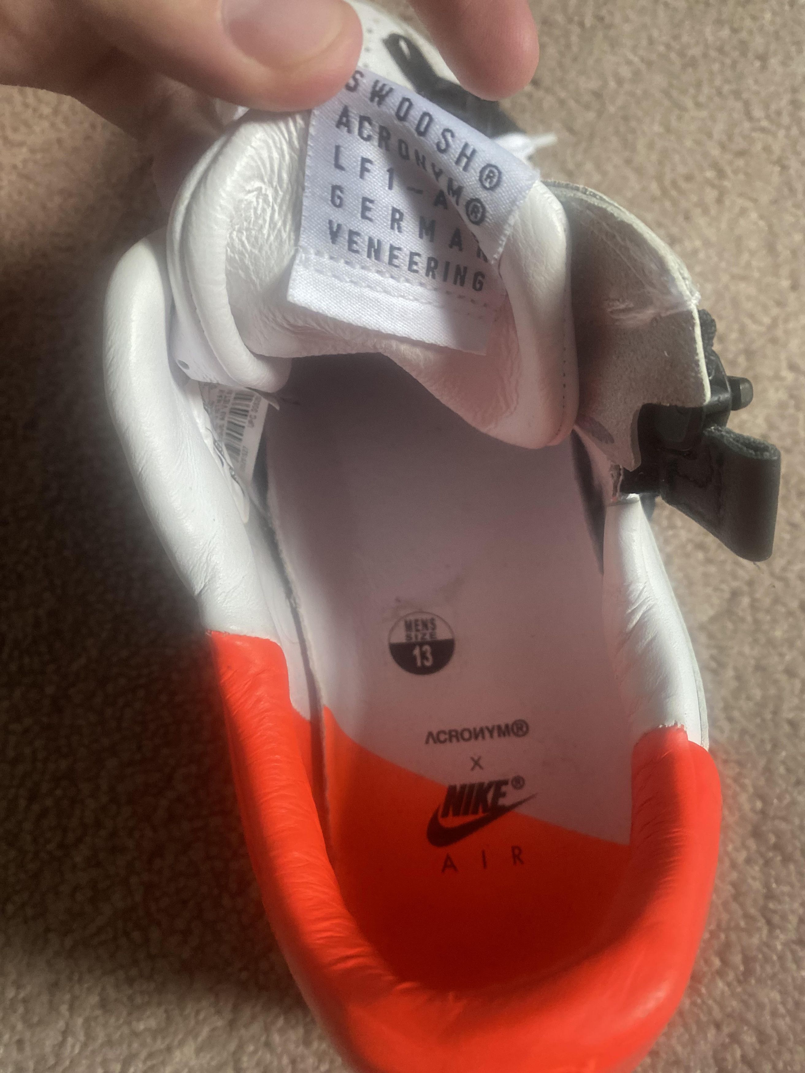 Acronym Lunar Force 1 SP/ Acronym Size US 12 / EU 45 - 6 Thumbnail