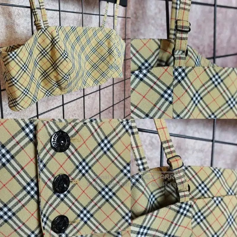 Burberry Burberry Brown Summer Plaid Crop Top. Size S / US 4 / IT 40 - 3 Thumbnail