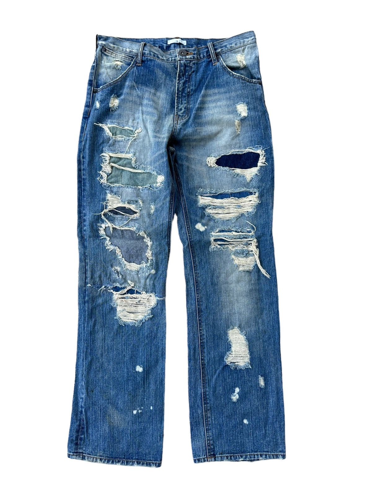 Hysteric Glamour distressed style jeans Size US 32 / EU 48 - 1 Thumbnail