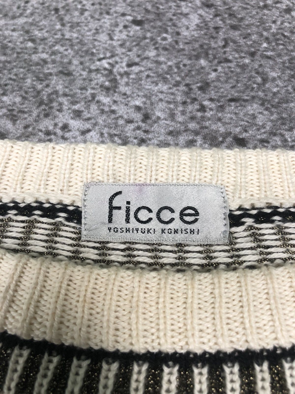 Yoshiyuki Konishi Vintage Ficce Yoshiyuki Konishi Sweatershirt Size US M / EU 48-50 / 2 - 4 Thumbnail
