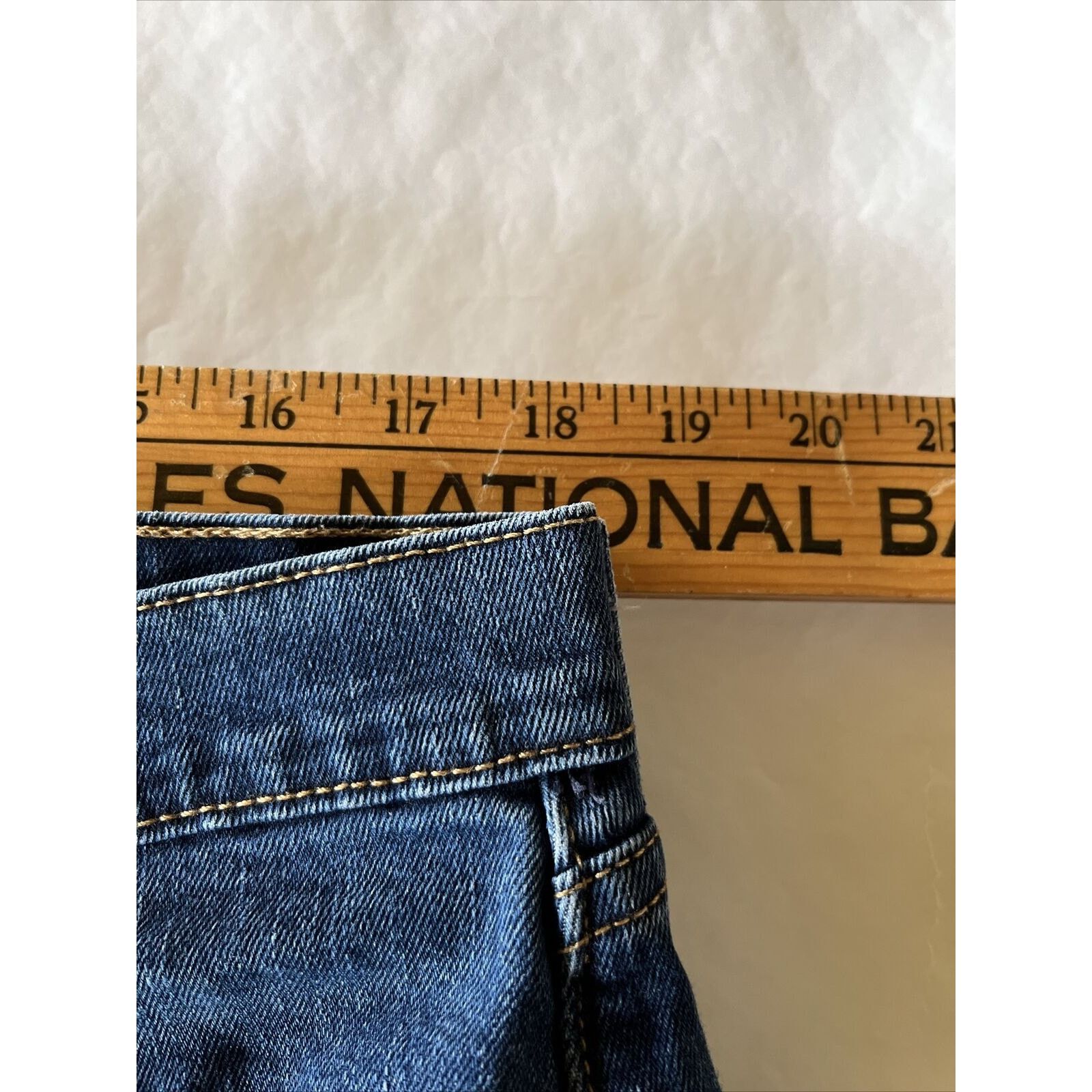 Levi's Levis 505 Jeans Mens 36x30 Dark Wash Denim Cotton Blue Y2K Size US 36 / EU 52 - 4 Thumbnail