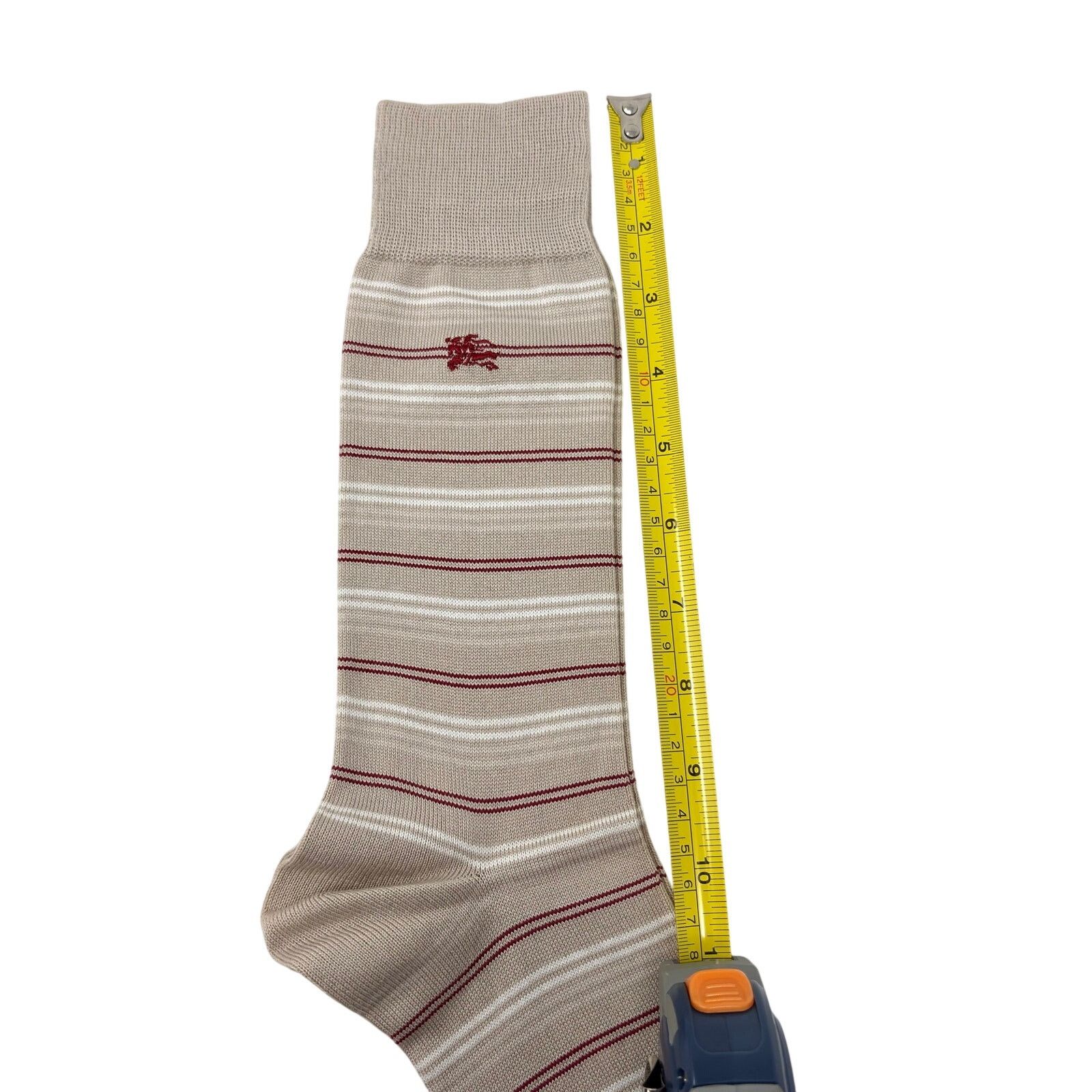Burberry Burberry Striped Dress Socks Size ONE SIZE - 6 Thumbnail