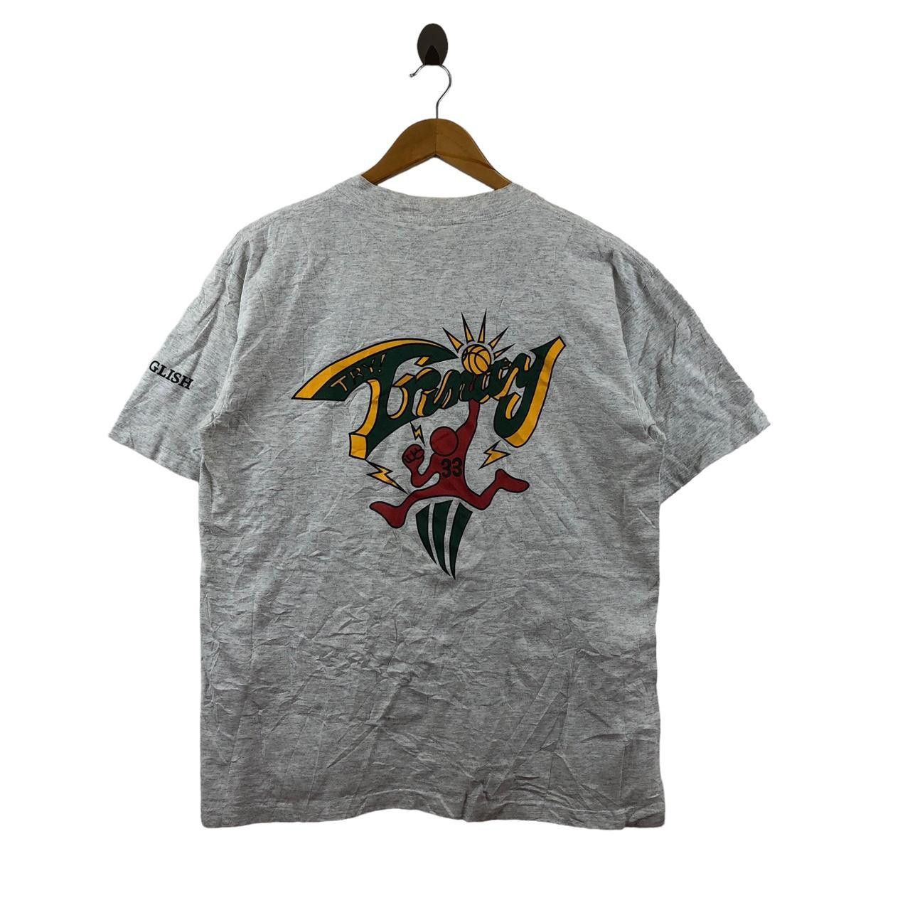 Vintage Vintage 90’ KEITH HARING TRINITY Basketball Champ Tee Shirt Size US L / EU 52-54 / 3 - 1 Thumbnail