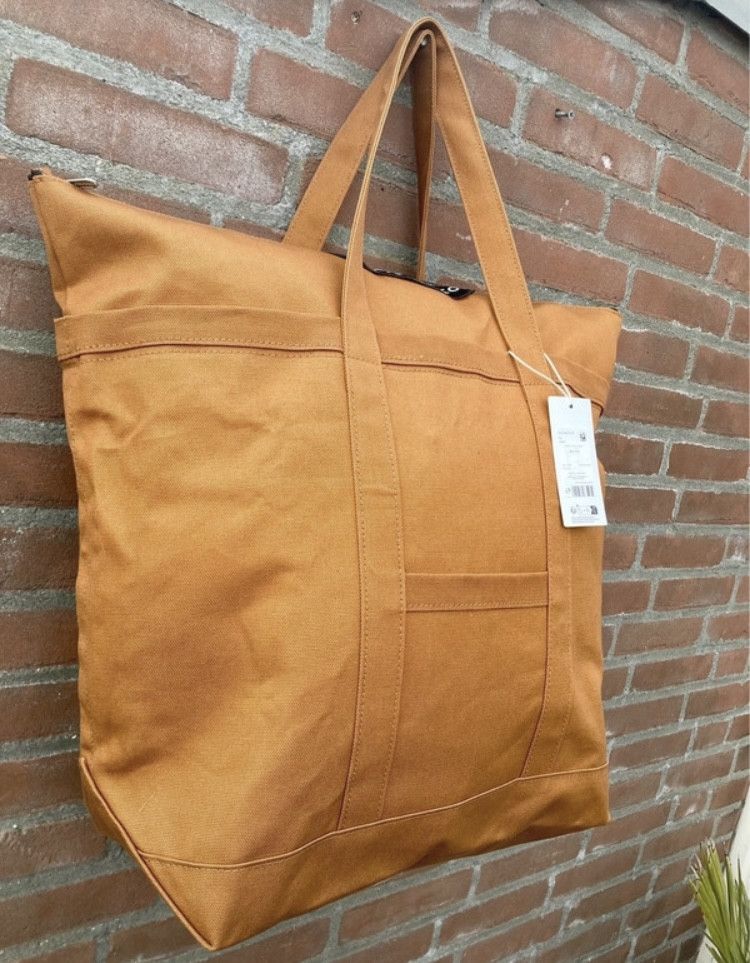 Marimekko UUsi Matkuri Large golden Brown tote bag tas new ds Size ONE SIZE - 5 Thumbnail