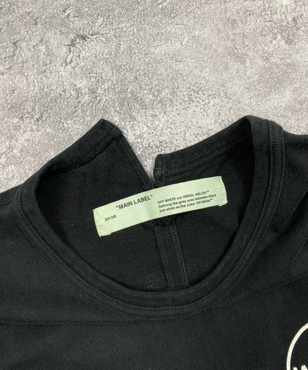 Off-White Off-White T-Shirt Big Round Logo Size US M / EU 48-50 / 2 - 7 Thumbnail