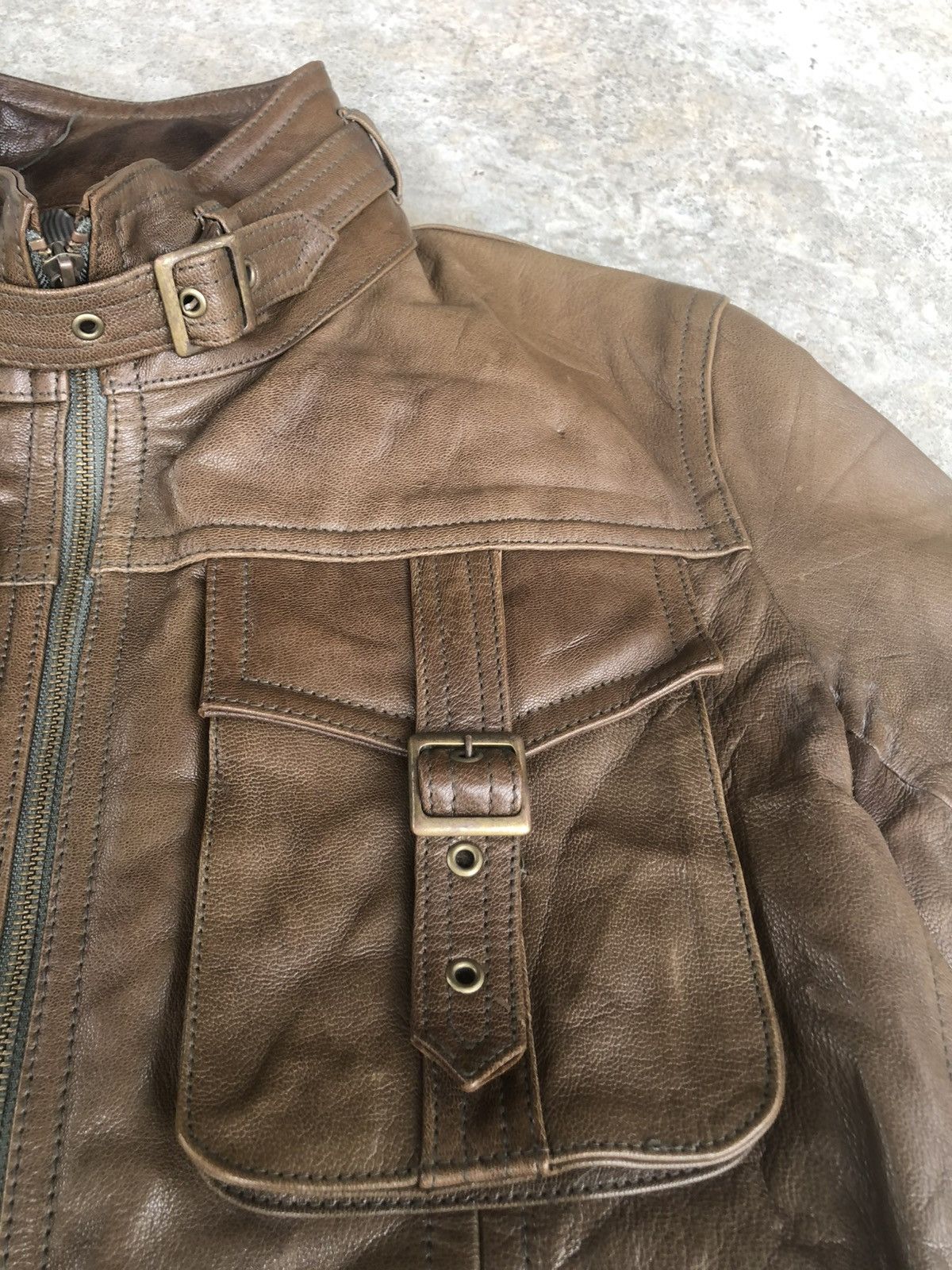Tornado Mart Tornado Mart Leather Jacket Size US L / EU 52-54 / 3 - 17 Thumbnail