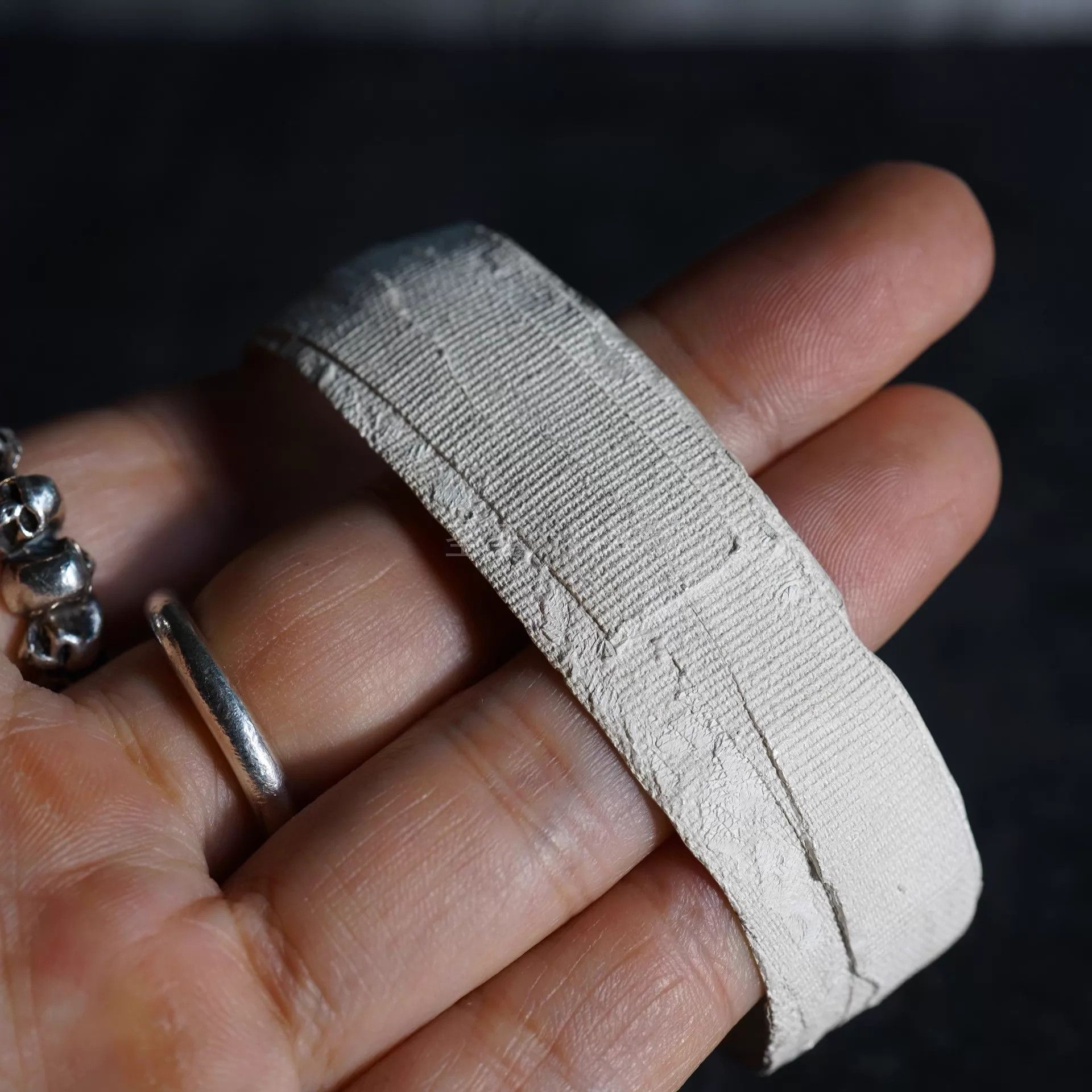 DETAJ Detaj White Sterling Silver Adjustable Bracelet Size ONE SIZE - 4 Thumbnail