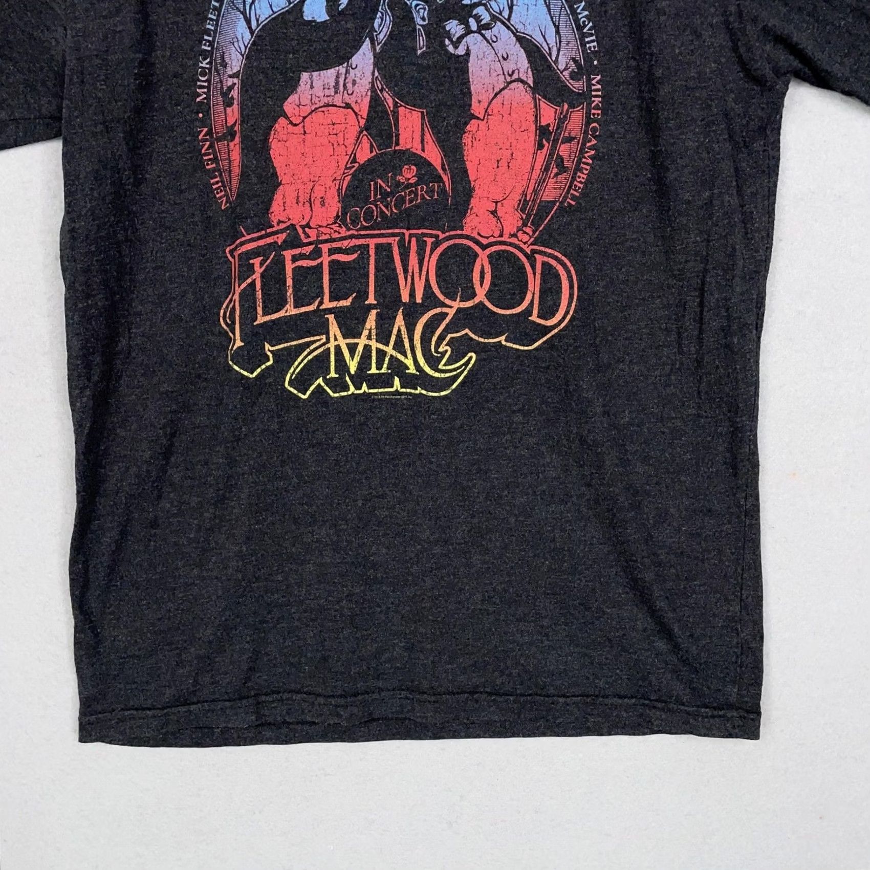 Next Level Fleetwood Mac Shirt Mens Small Black Band Tour Concert Graphic Tee Music Penguin Size US S / EU 44-46 / 1 - 3 Thumbnail