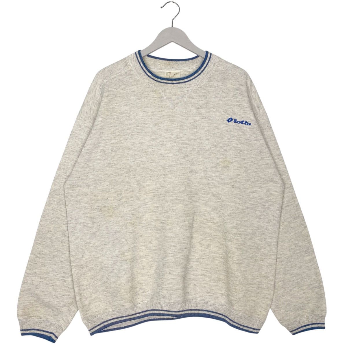 Other Vintage Lotto Sweatshirt Crewneck Smal Logo Embroidered Gray Size US L / EU 52-54 / 3 - 1 Thumbnail