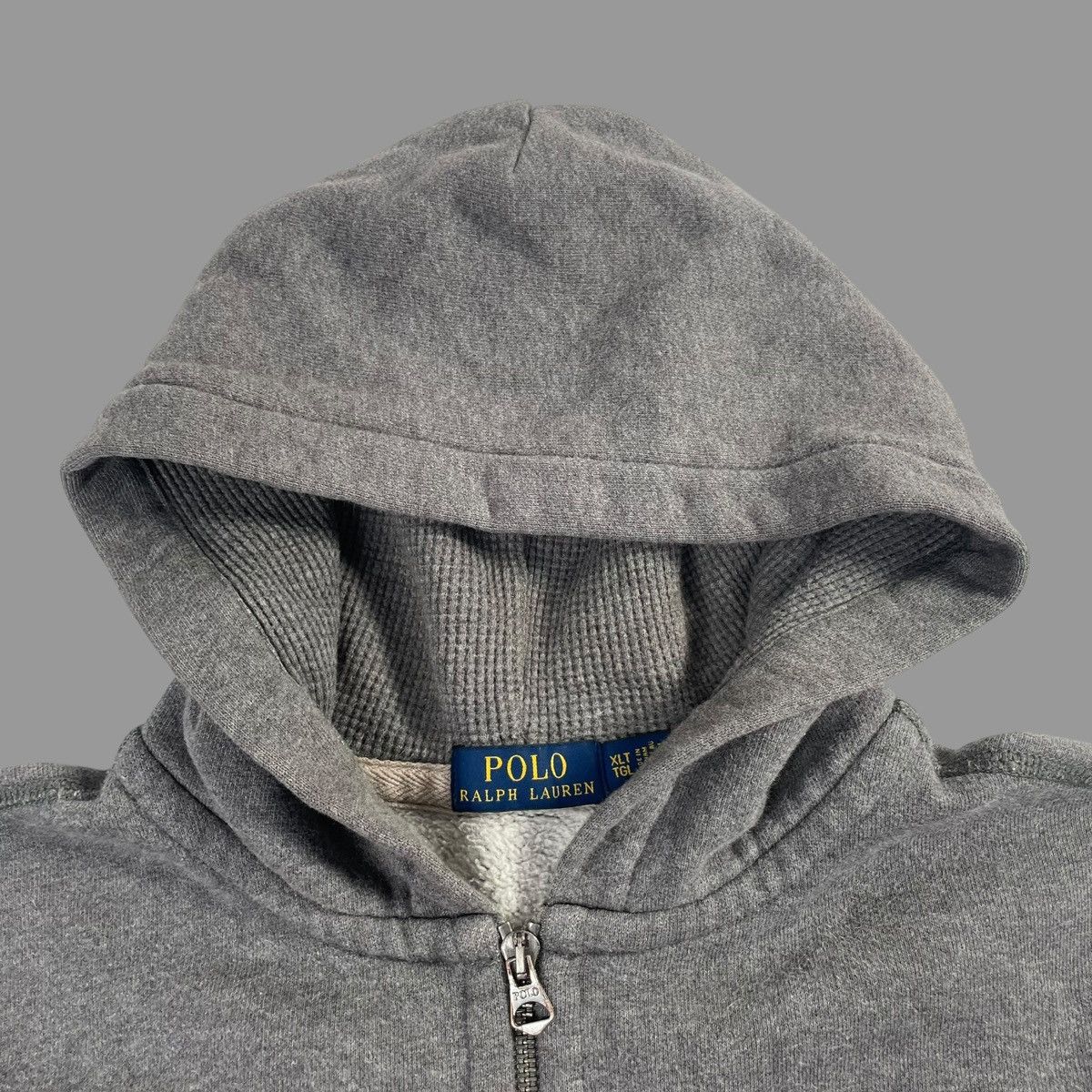 Polo Ralph Lauren × Vintage Vintage 90s polo Ralph Lauren zip up hoodie Size US XL / EU 56 / 4 - 5 Thumbnail