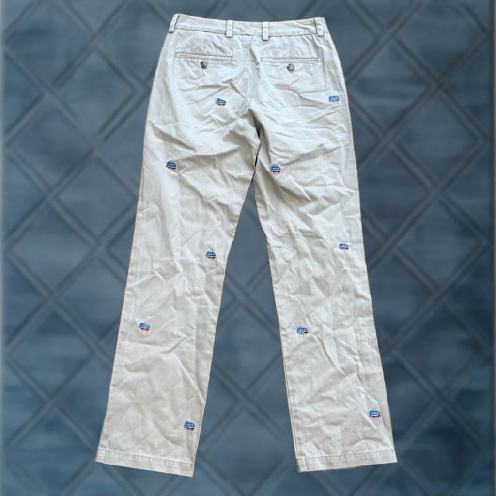 Vineyard Vines Vineyard Vines Pant Chino Pants Beige 28x32 Slim Flat Front Embroidered Logo Men Regular Causal/Travel/Workwear Size US 28 / EU 44 - 1 Thumbnail