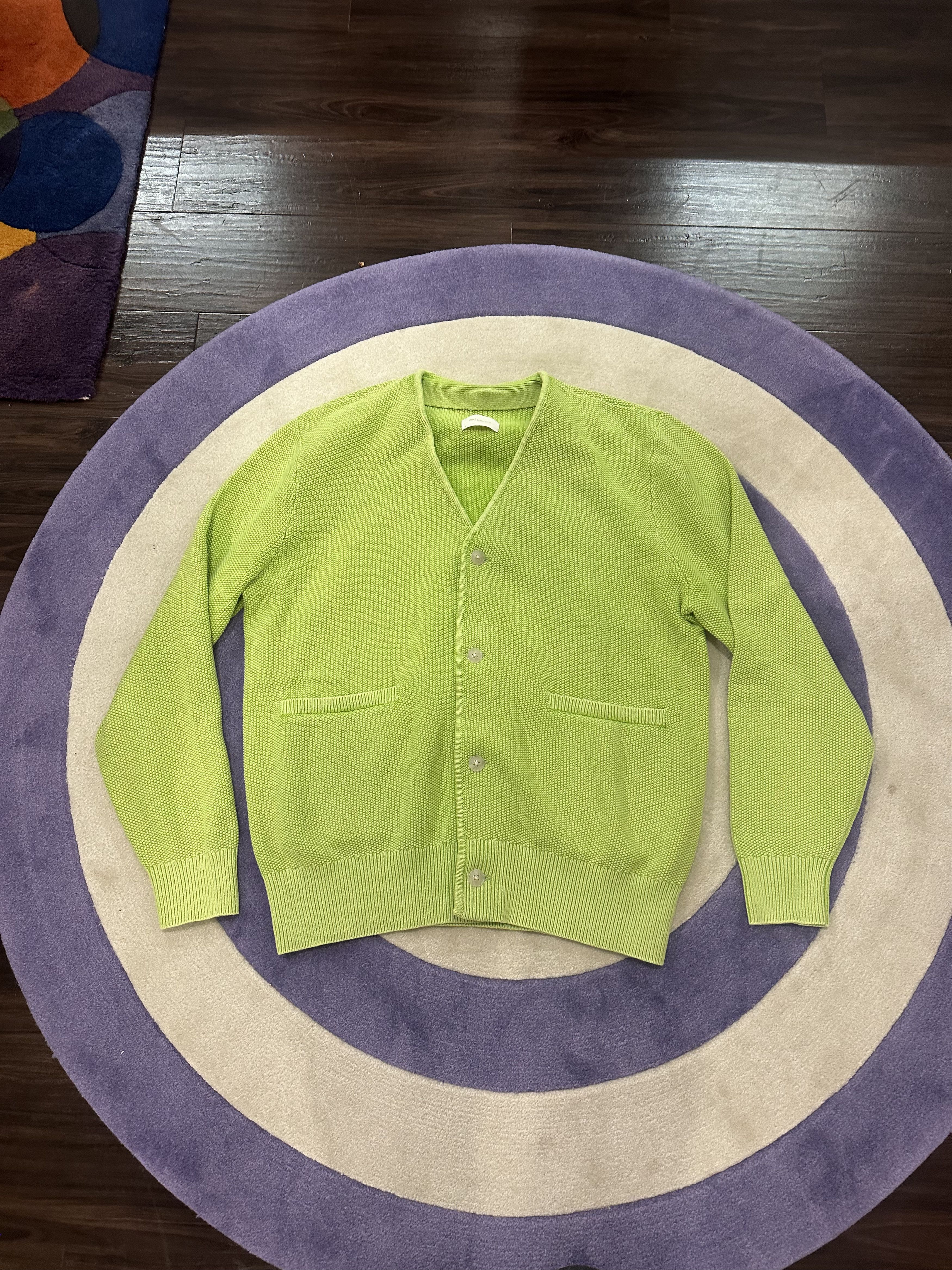 Aime Leon Dore ALD Aime Leon Dore Cardigan Knit Sweater Green Size US M / EU 48-50 / 2 - 2 Thumbnail