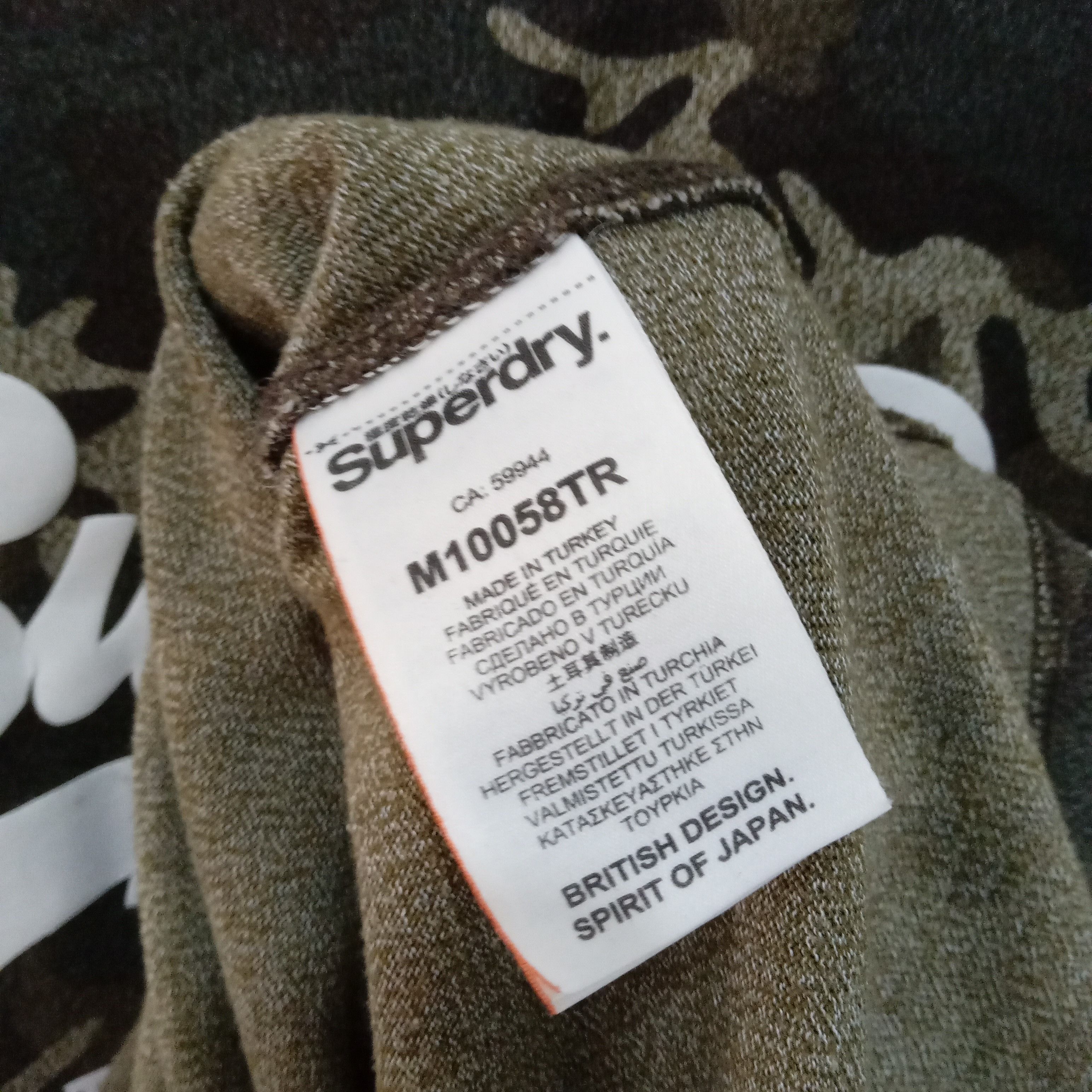 Japanese Brand × Superdry Superdry camo logo design Size US M / EU 48-50 / 2 - 8 Thumbnail
