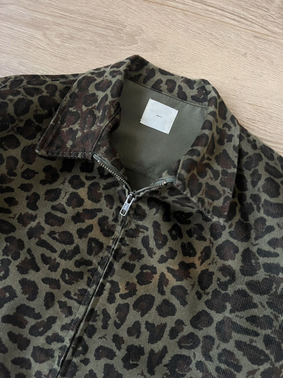 SMOCK Smock Mohawk General Store Corduroy Zip Jacket Cheetah Print Size US M / EU 48-50 / 2 - 3 Thumbnail
