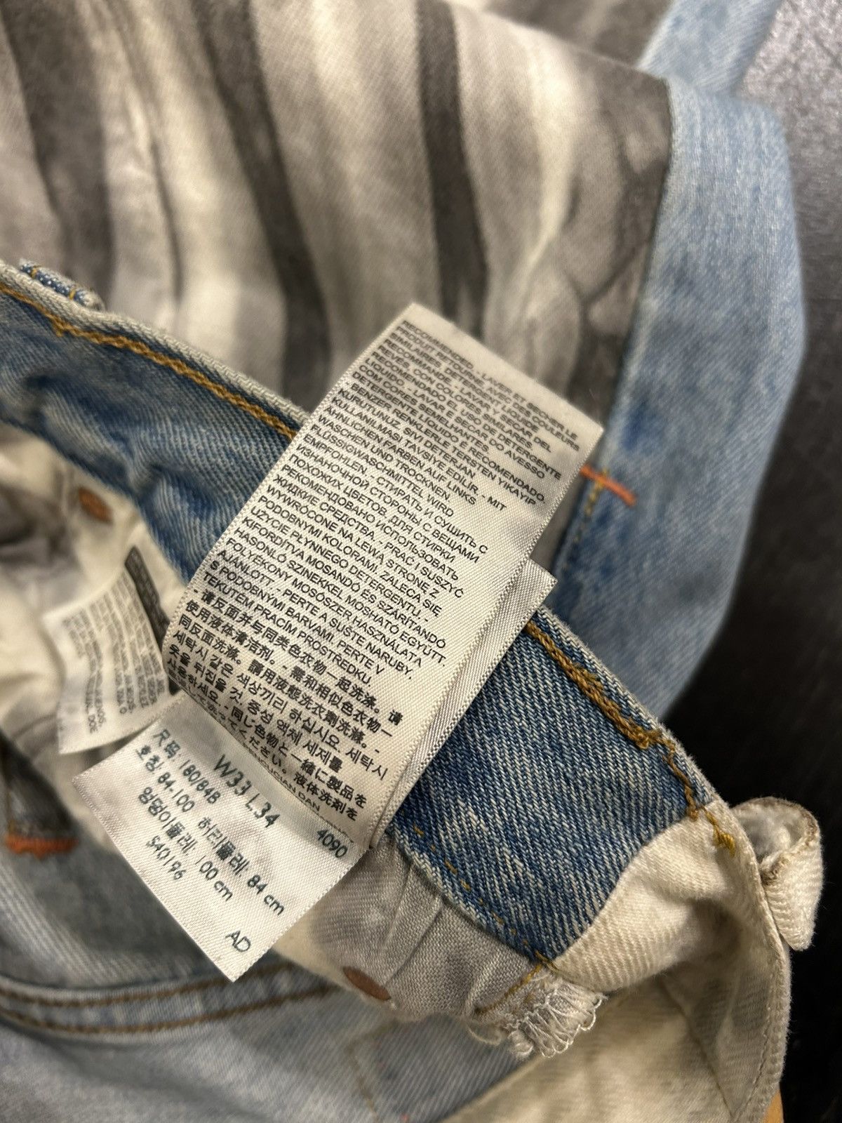 Heron Preston Levis X Heron Preston Denim Jeans Size US 32 / EU 48 - 5 Thumbnail