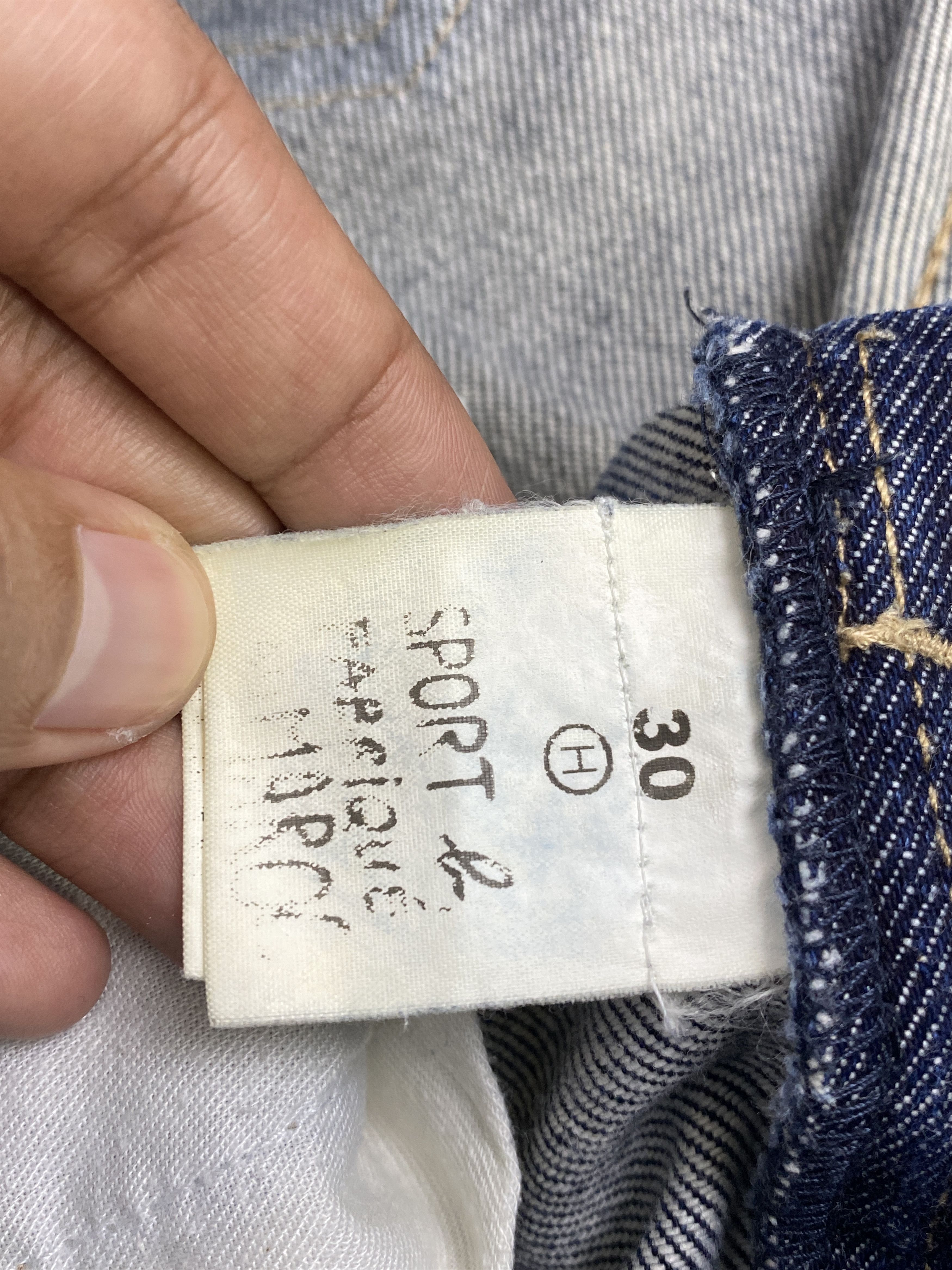 Designer × Vintage × agnes b. Vintage Agnes B Designer Denim Jeans Size US 31 - 6 Thumbnail