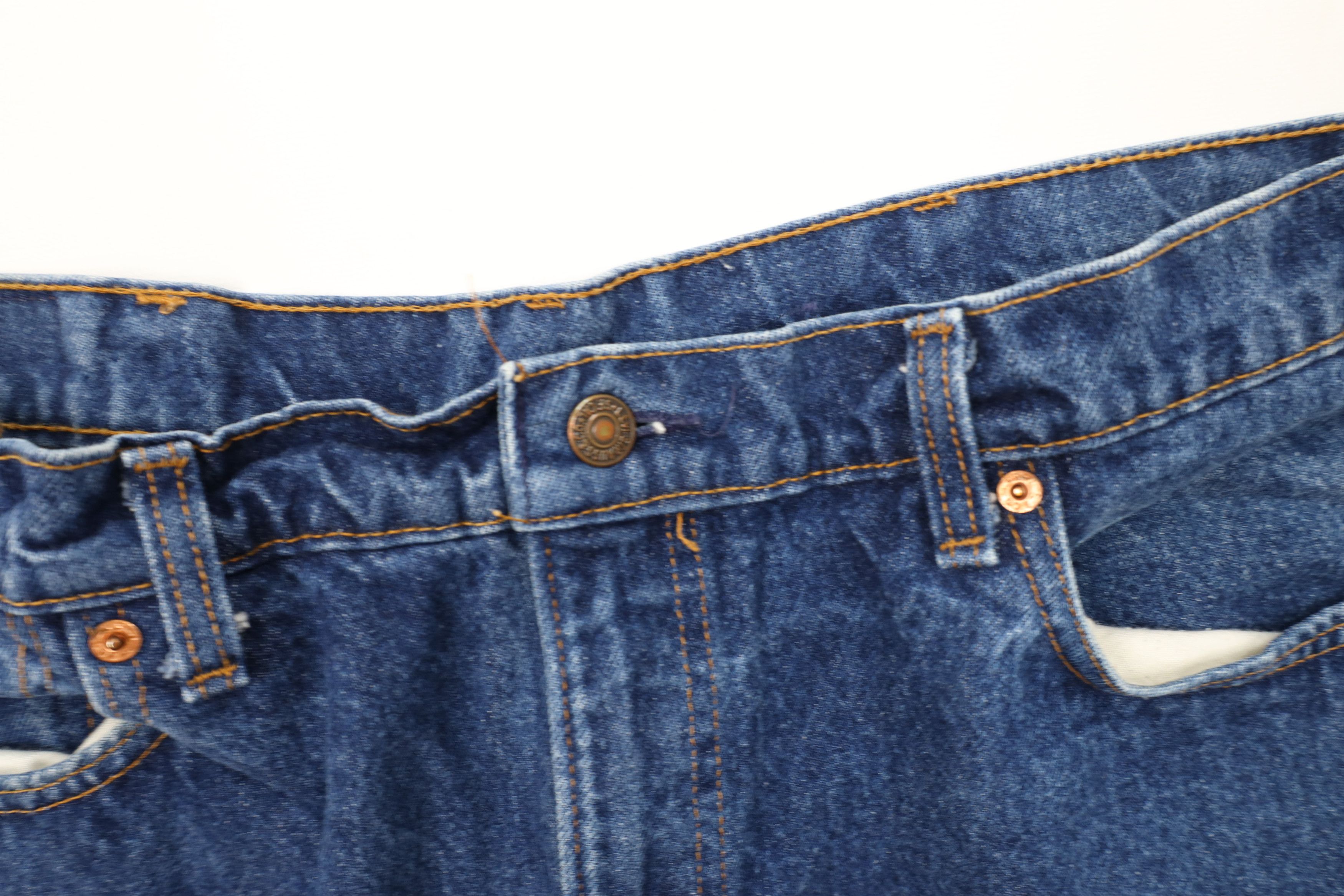Levi's Vintage 80s Levis 517 Wide Leg Bootcut Denim Jeans Blue USA Size US 40 / EU 56 - 14 Thumbnail