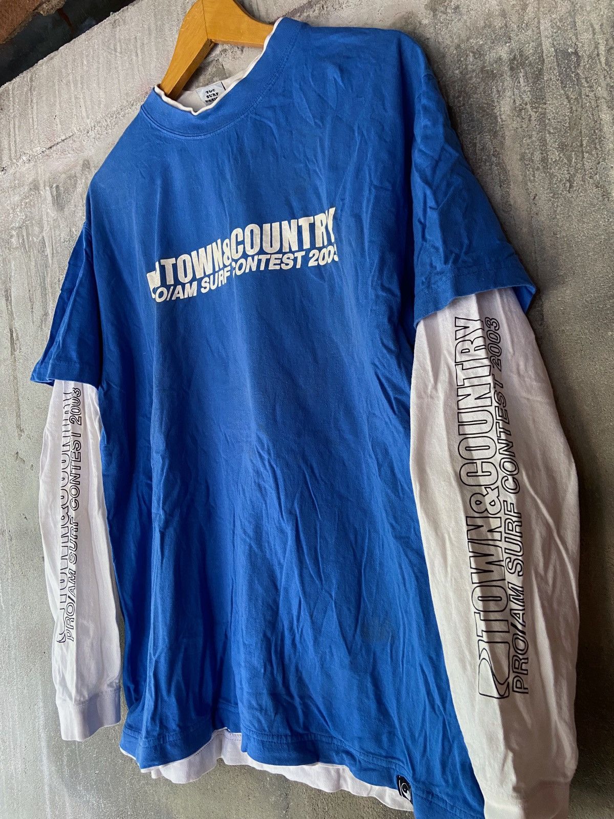 Hysteric Glamour Y2K DOUBLE LAYER T&C SURF CONTEST LONG SLEEVE Size US L / EU 52-54 / 3 - 3 Thumbnail
