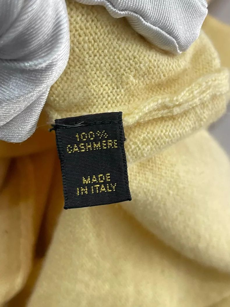 Loro Piana LORO PIANA Goose yellow cashmere vest Size XL / US 12-14 / IT 48-50 - 5 Thumbnail