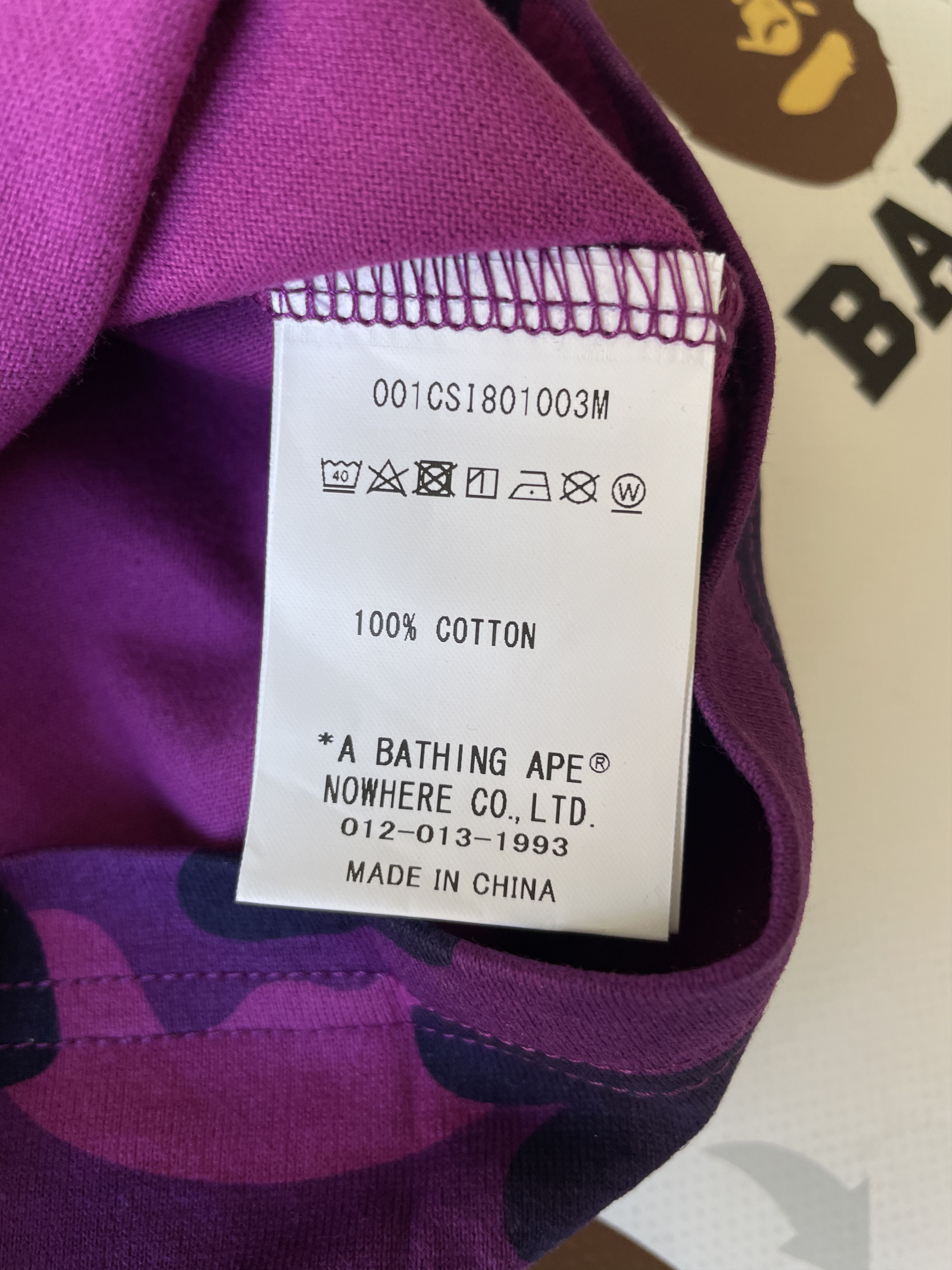 Bape BAPE COLOR CAMO BAPE TEE Size US M / EU 48-50 / 2 - 5 Thumbnail