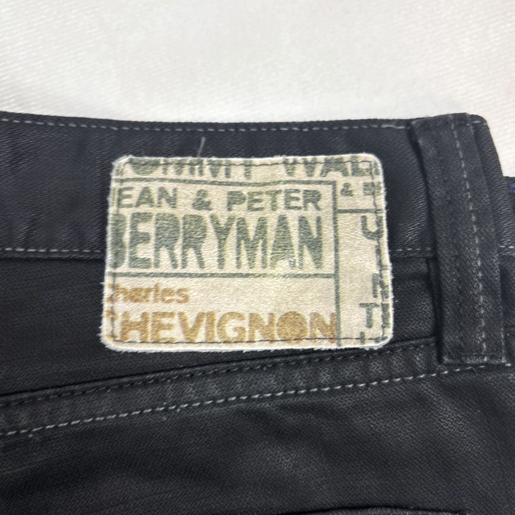Vintage Chevignon Morrison Jeans Men’s 34 Black Cotton Premium Label Jeans 34 Inseam 34 Straight Men Black Cotton Premium Label Size US 34 / EU 50 - 2 Thumbnail