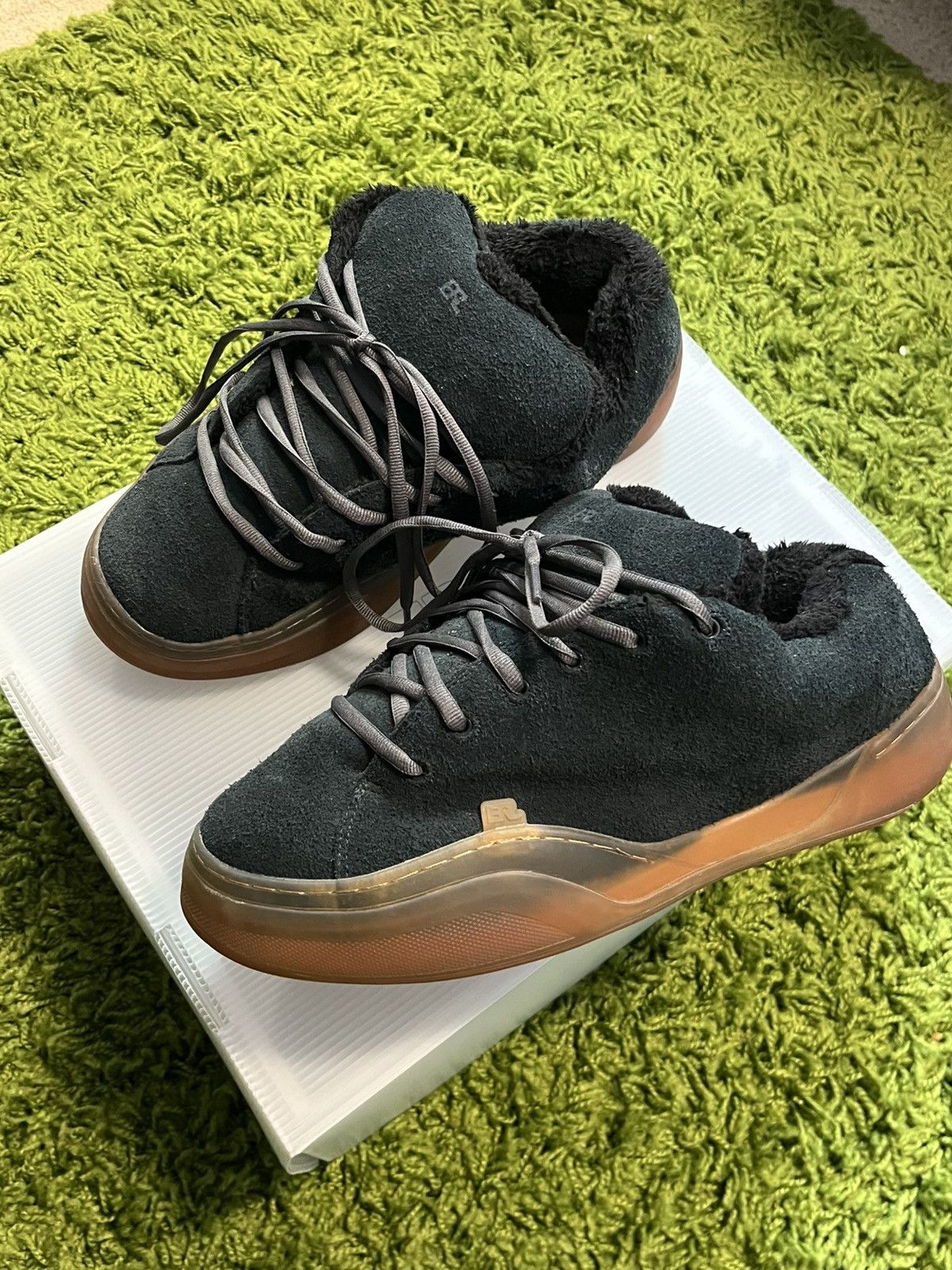 ERL ERL Vamp Sneakers in Electric Grey | Grailed