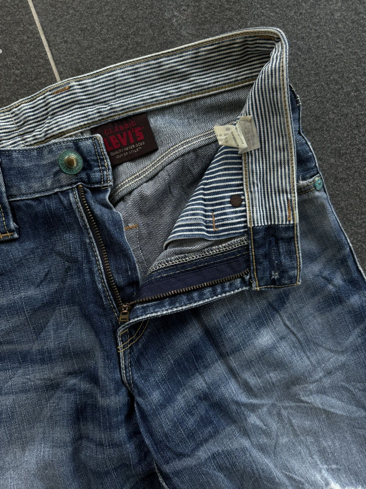 If Six Was Nine × Japanese Brand × Levi's Vintage Lot of 2 pieces bundle deals jeans Size US 30 / EU 46 - 4 Thumbnail