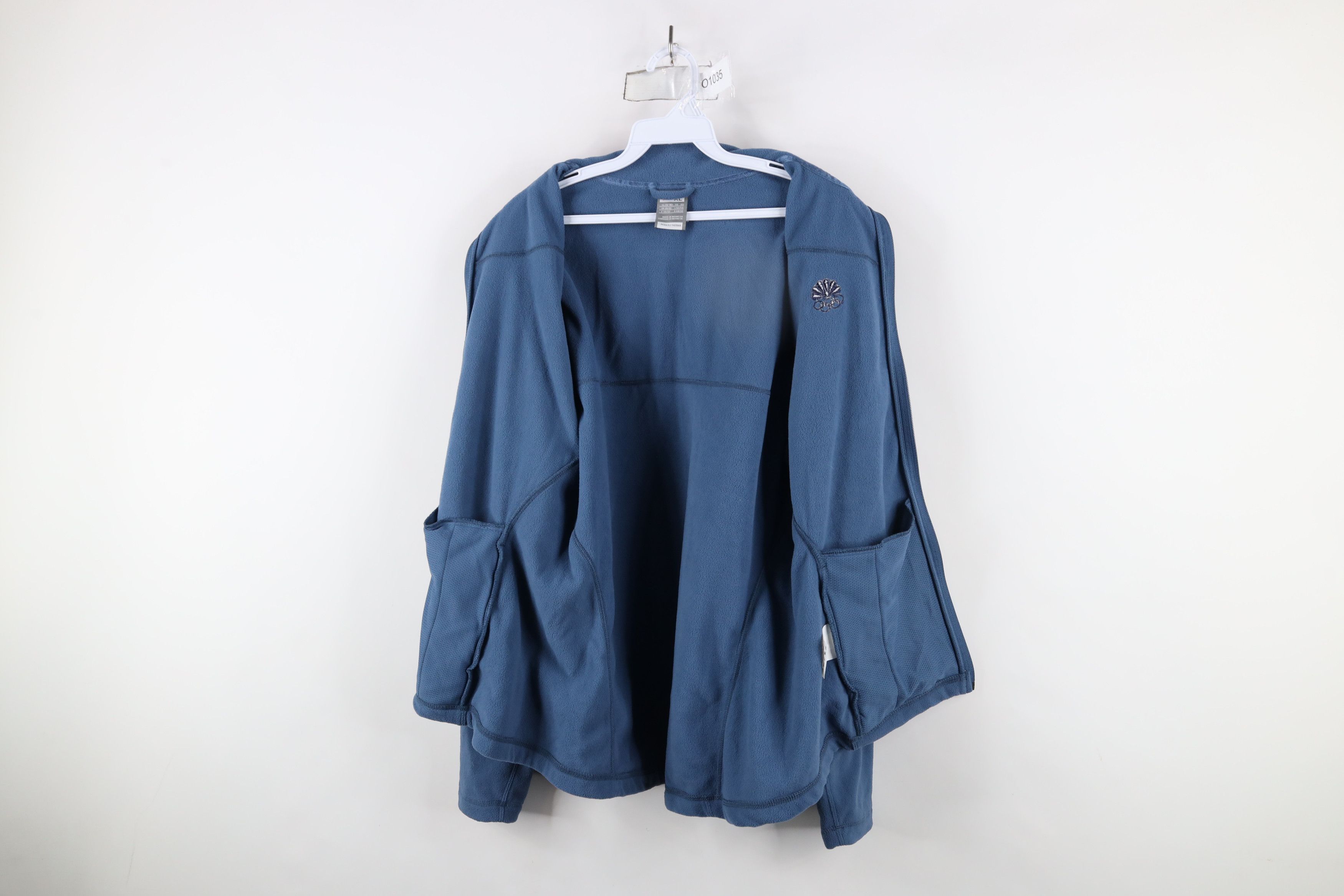 Nike × Vintage Vintage Nike NBC Olympics Mini Swoosh Fleece Full Zip Jacket Size XL / US 12-14 / IT 48-50 - 8 Thumbnail
