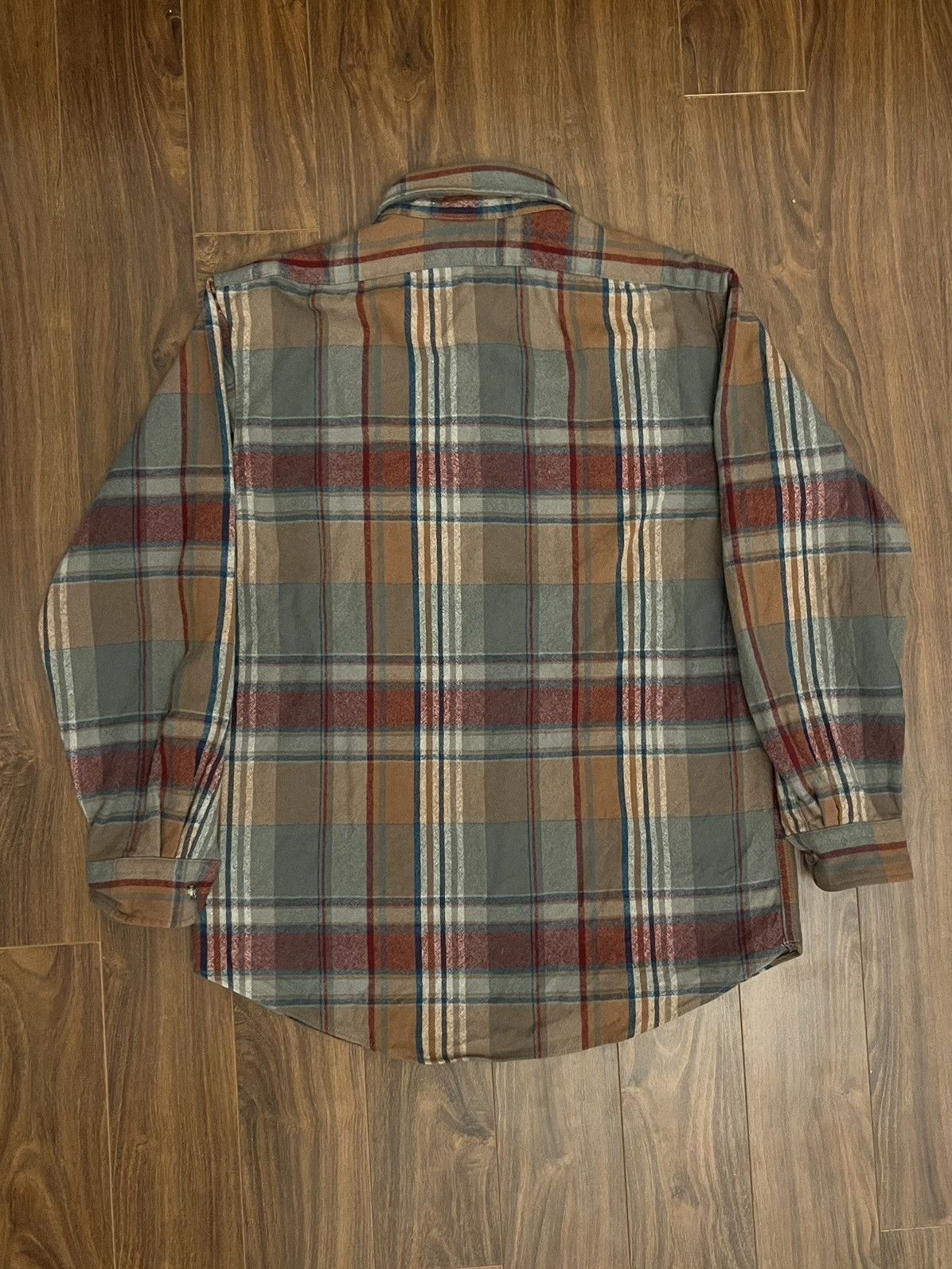 Pendleton Pendleton Wool Plaid Lodge Shirt in Brown Mix Size US M / EU 48-50 / 2 - 2 Thumbnail
