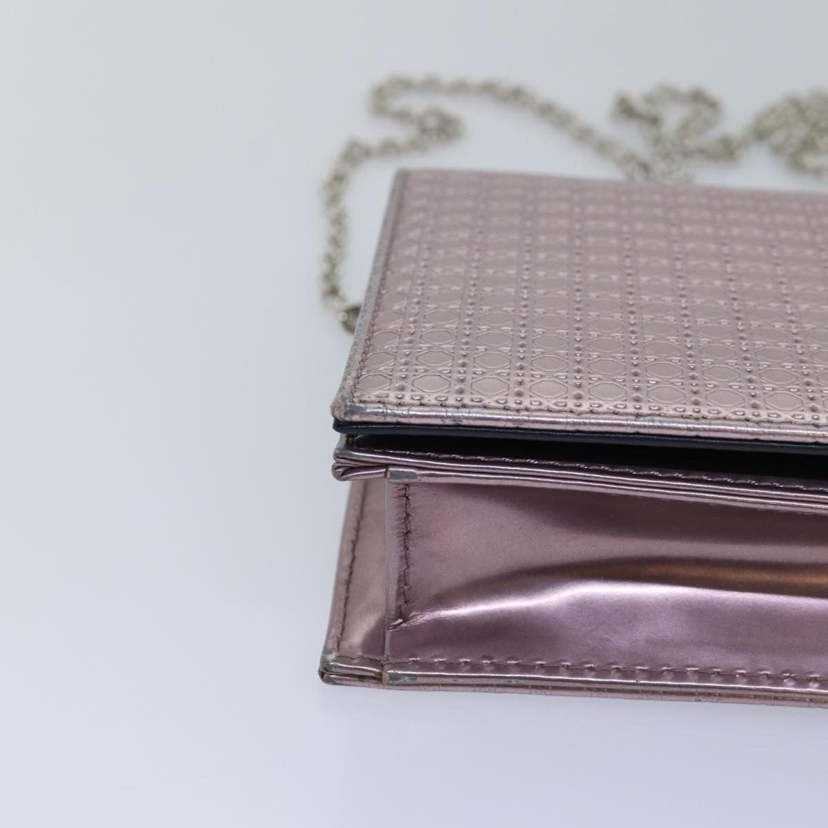 Dior DIOR Lady DIOR Canage Chain Shoulder Bag Pvc Pink Size ONE SIZE - 14 Thumbnail