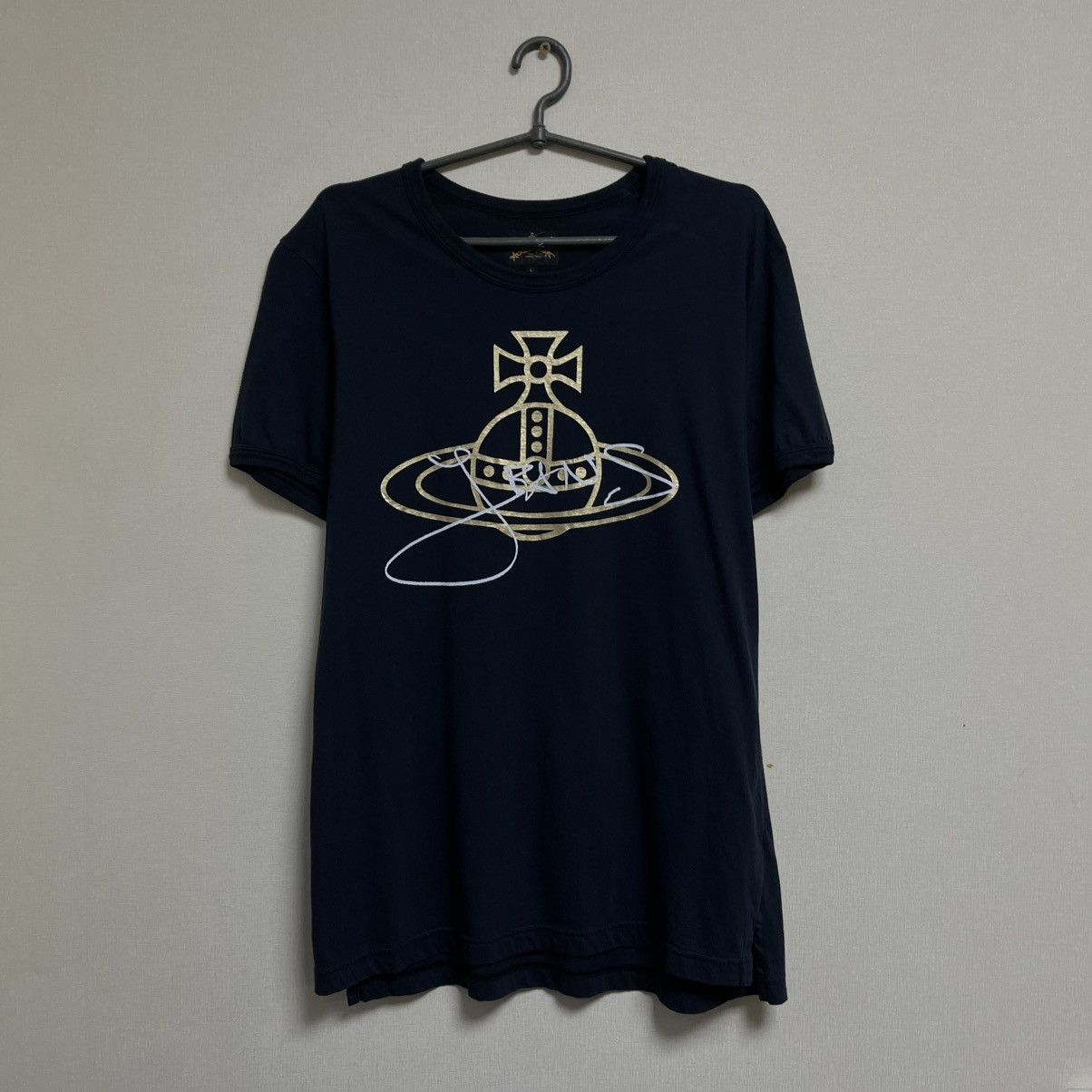 Vivienne Westwood T-shirt Big Logo L Size
