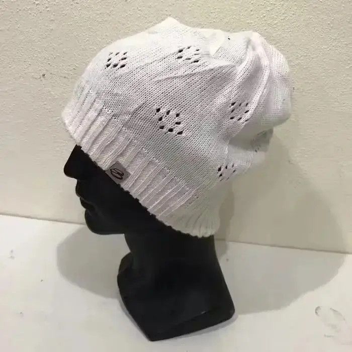 Vintage Japanese Brand Distressed Beanie Hat Size ONE SIZE - 2 Thumbnail