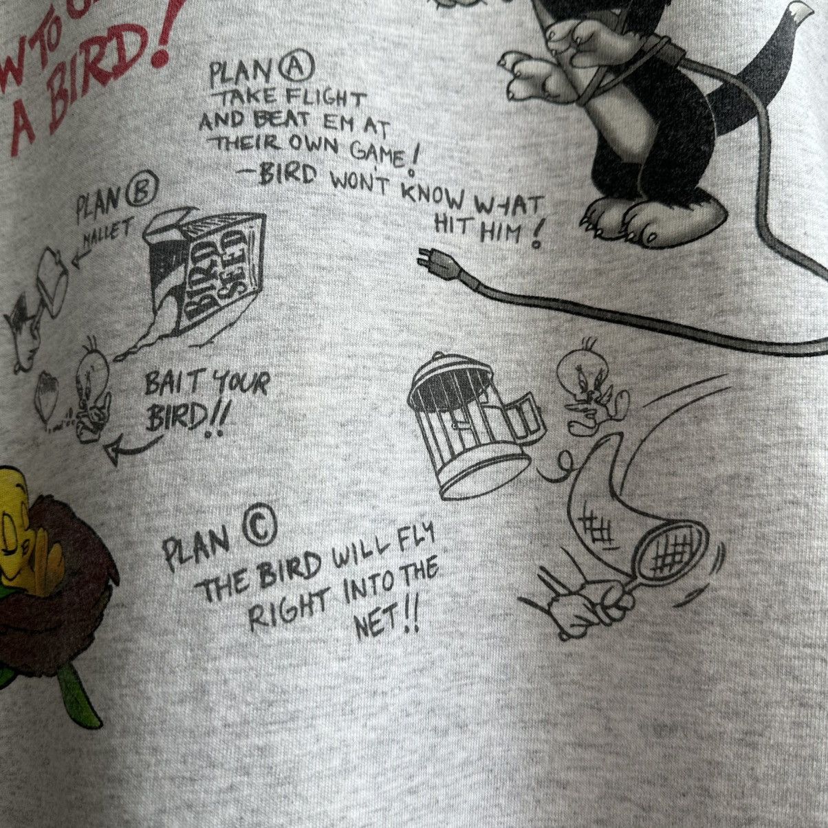 Warner Bros Vintage 1996 Looney Tunes Warner Bros Single Stitch Tee Size US XL / EU 56 / 4 - 7 Thumbnail