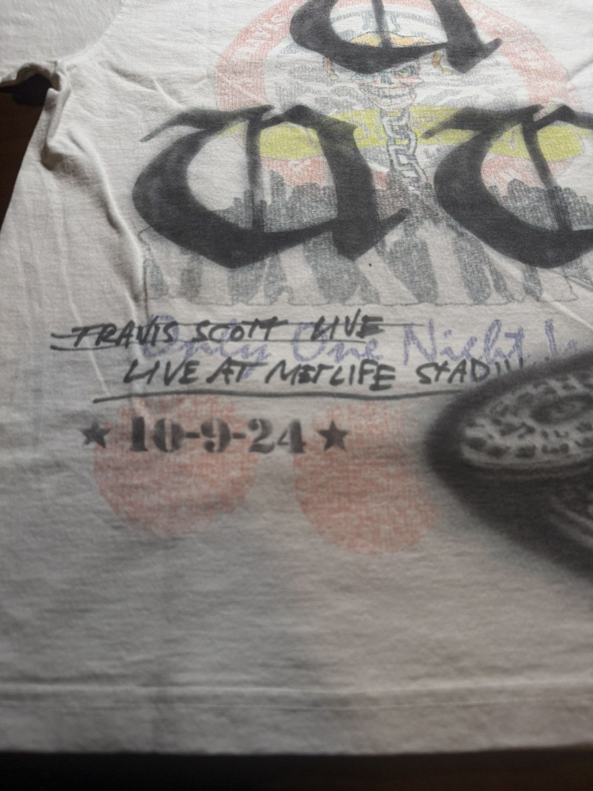 Travis Scott TRAVIS SCOTT EXCLUSIVE UTOPIA TOUR TEE Size US M / EU 48-50 / 2 - 2 Thumbnail