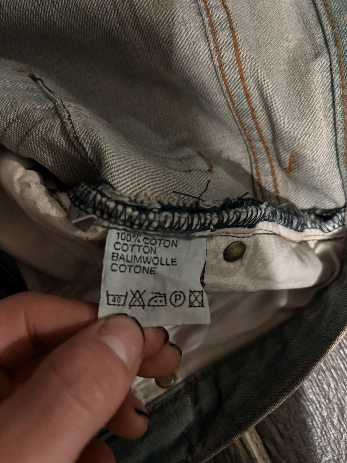 Dior hedi slimane bleu claire denim Size US 28 / EU 44 - 5 Thumbnail
